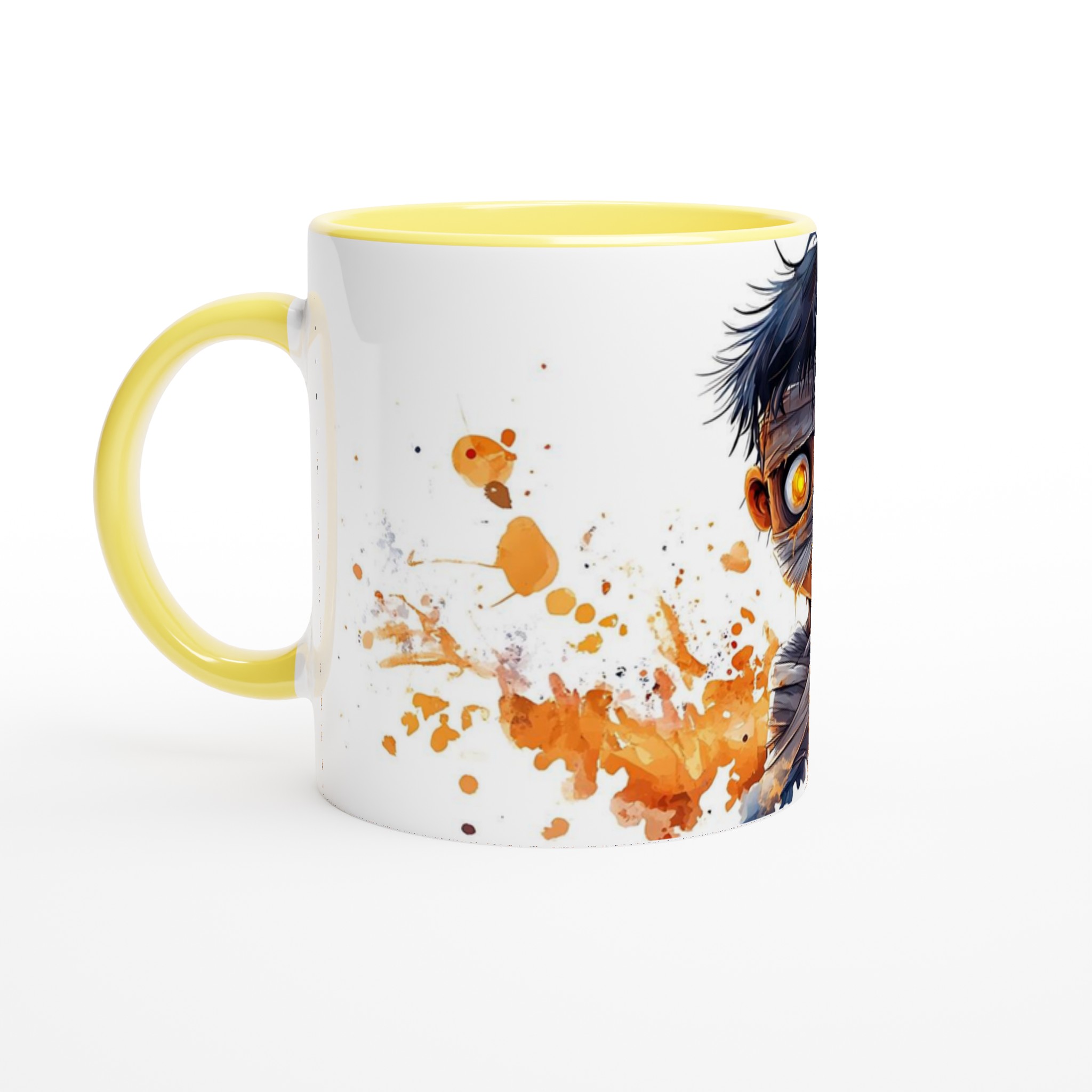 Mummy Kid Watercolor Keramikmugg - Skrämmande Söt 11oz Kaffemugg i Valfri Färg 3 5c4168db-4251-422e-84a5-cd99e4e515ed