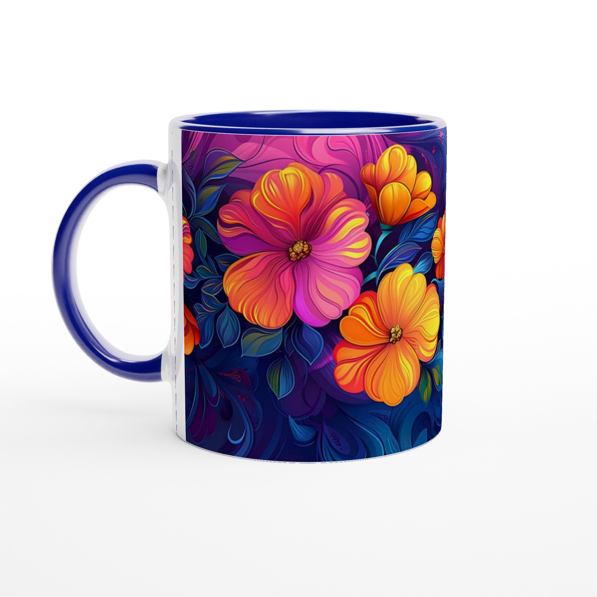 Mugg med Levande Blomsterprakt – Välj din Färg för en Konstnärlig Kaffestund 2 5c72bac5-b6f3-45eb-934b-b07232ab1328