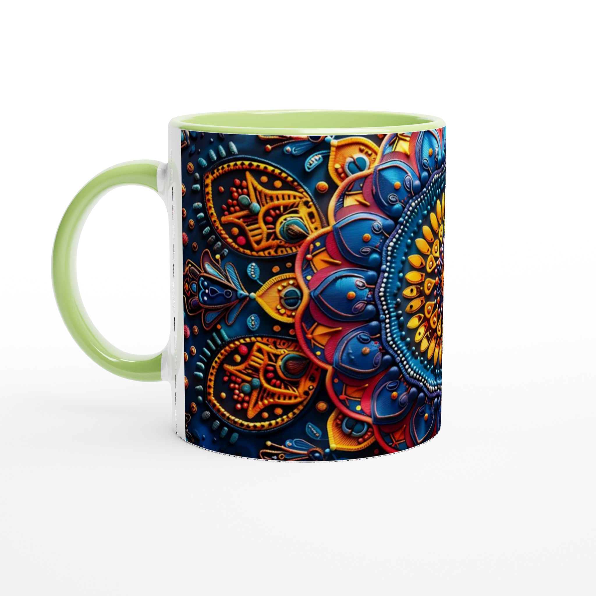 Konstfull Mandala Keramikmugg – Vibrerande Design för Färgstarka Stunder 7 5ca1618e-2aa7-49fb-ab04-0771e673cd35