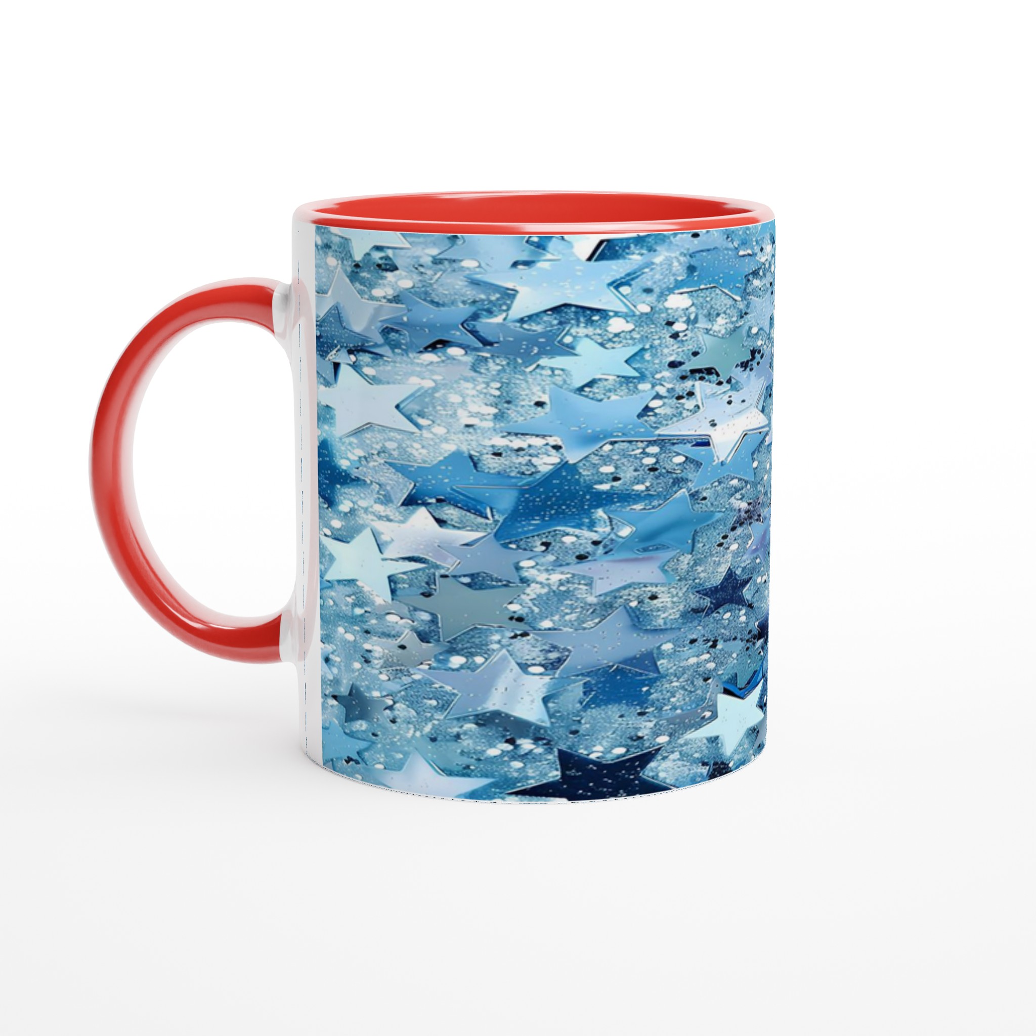 Stjärnklar Blå Glitter Mugg - Premium 11oz Keramik för Magiska Drycker i Valfri Färg 5 5ca5e5d6-7558-421f-9bc1-6924eb8e2c15