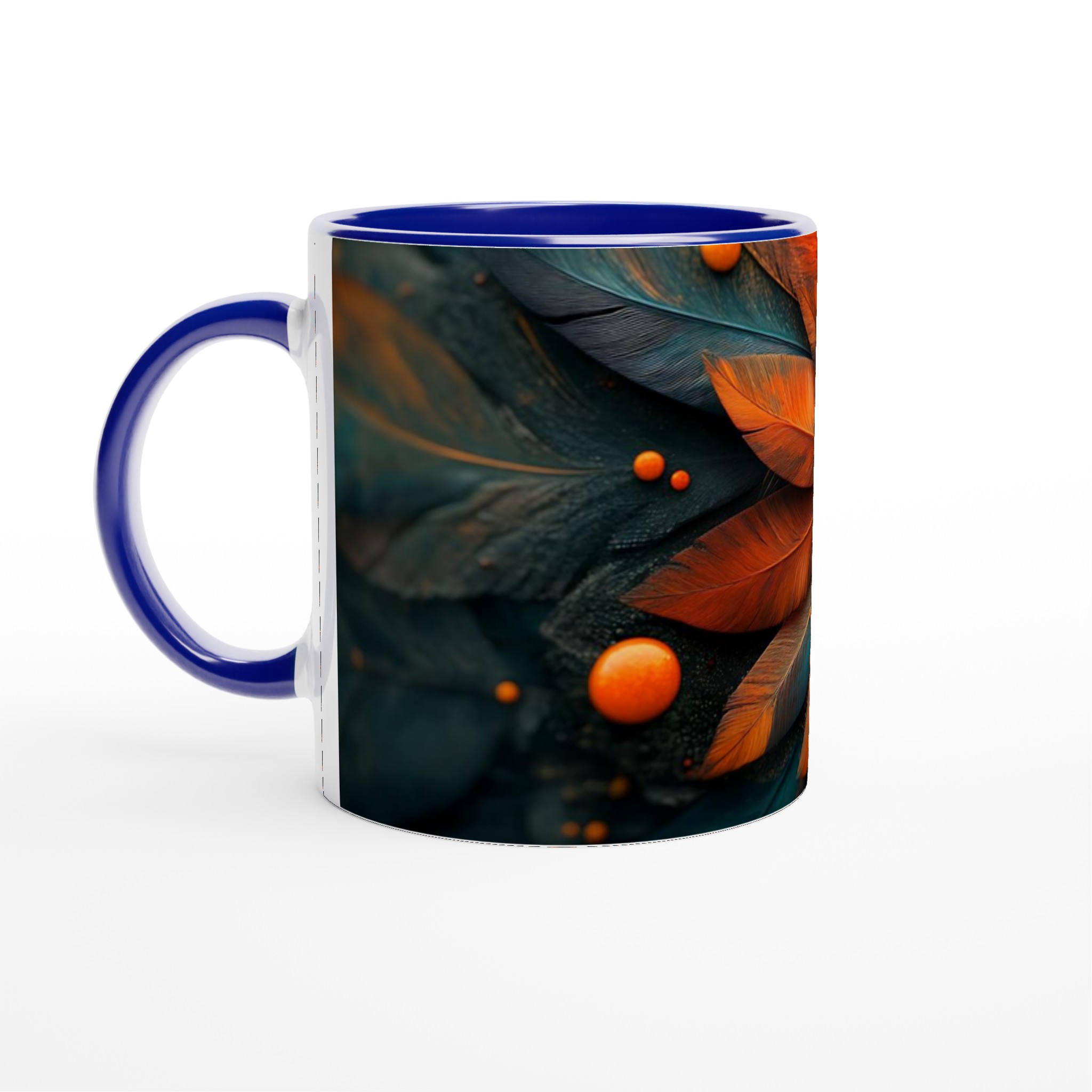 Aztec Inspired Feather Mandala Mugg - Välj din färg 2 5cbf2d74-150d-4abe-8919-61ee64ab67a0