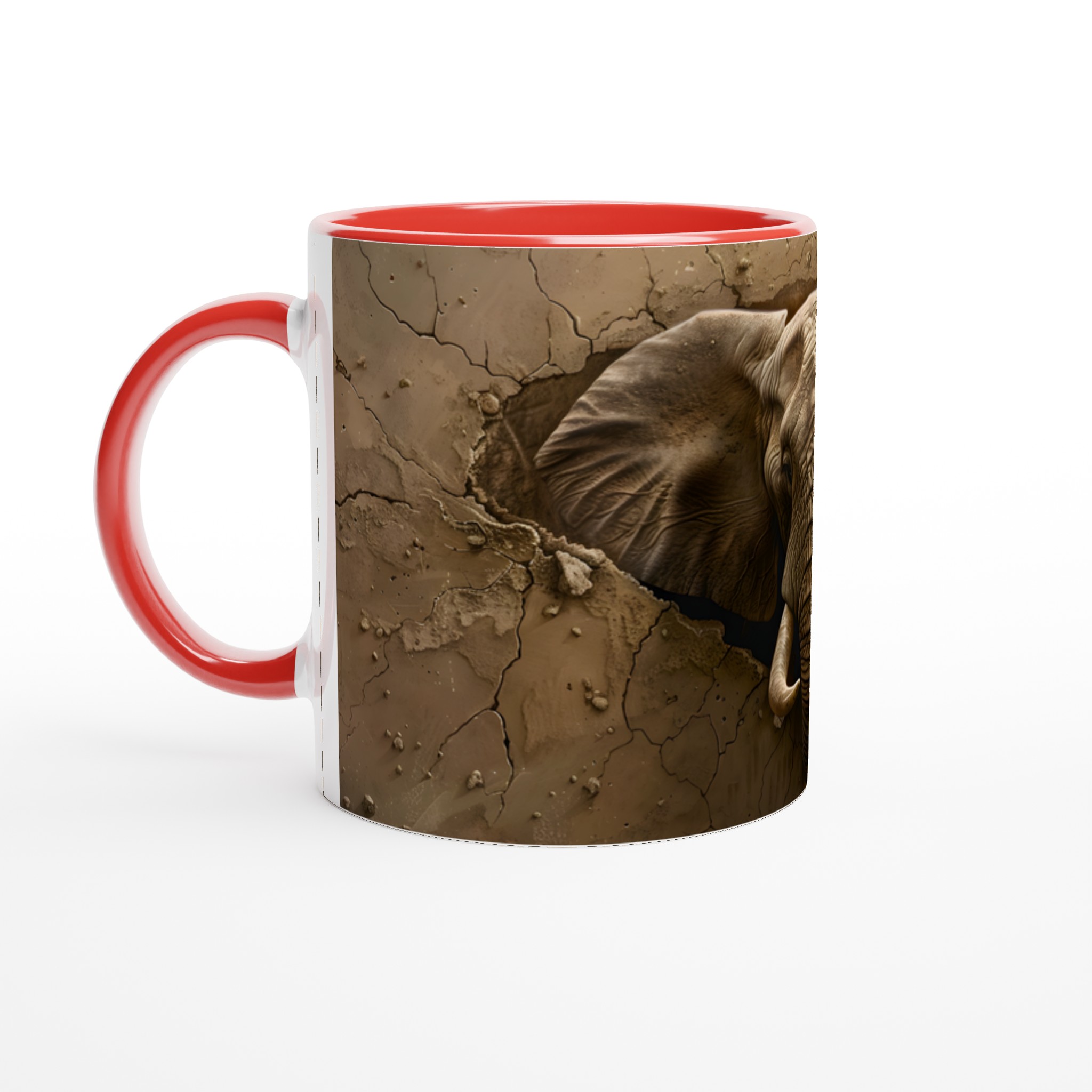 Majestätisk Elefant Mugg – En Unik 11oz Keramisk Mugg för Naturälskare 5 5cda887d-b202-4966-95c6-4da8e7a1c727
