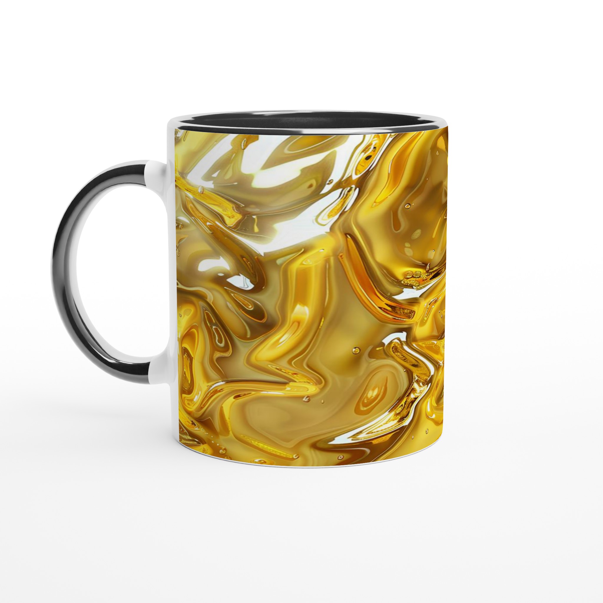 Guldglänsande Keramisk Mugg – 11 oz För Din Favoritdryck i Valfri Färg 4 5d1d1db1-98a8-4219-bf7d-2ae6d856b64d