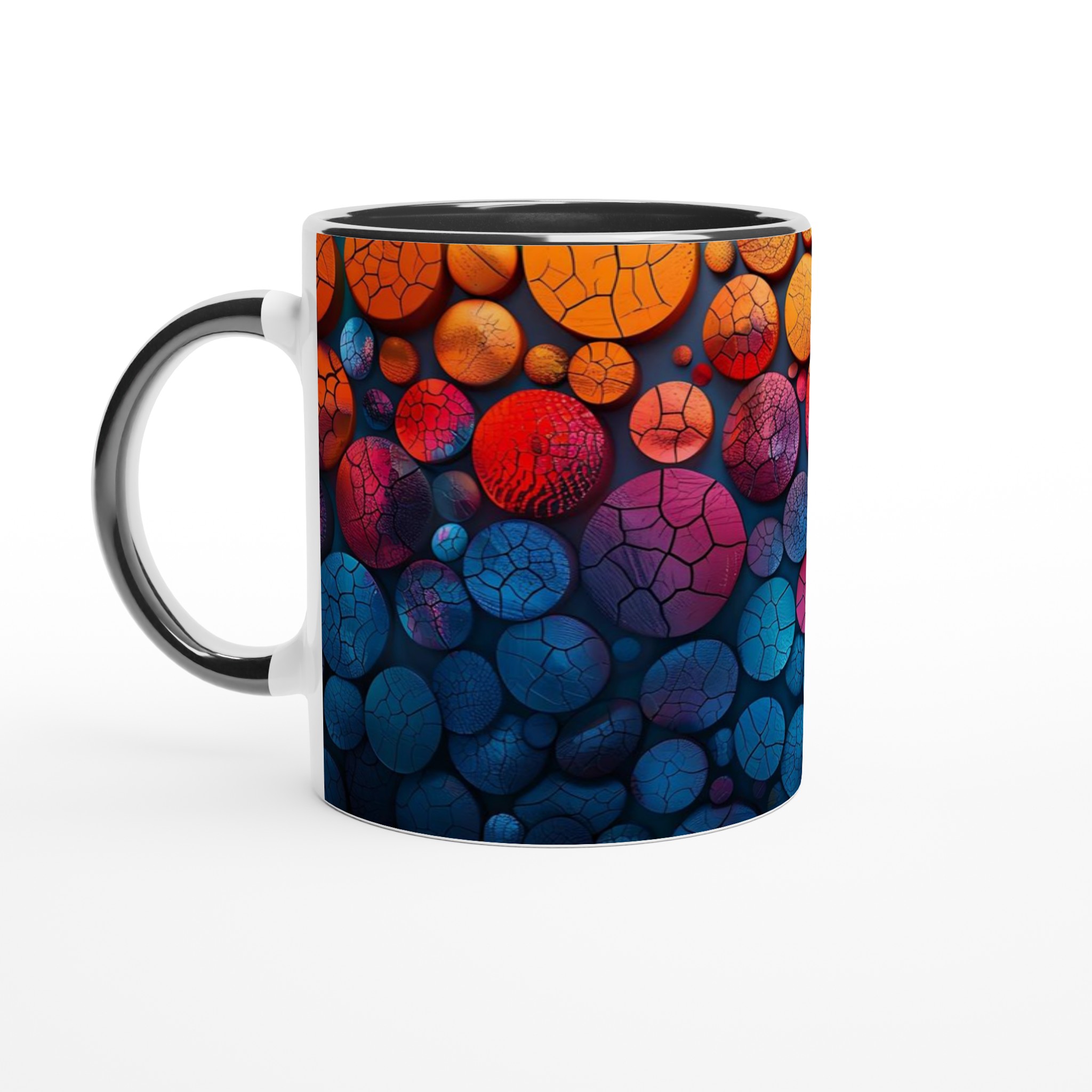 Abstract Crackle Design 11oz Keramikmugg – Vibrerande Färger för Din Vardag 4 5d65ea54-3568-4f38-a5d0-0fd039d7cba7