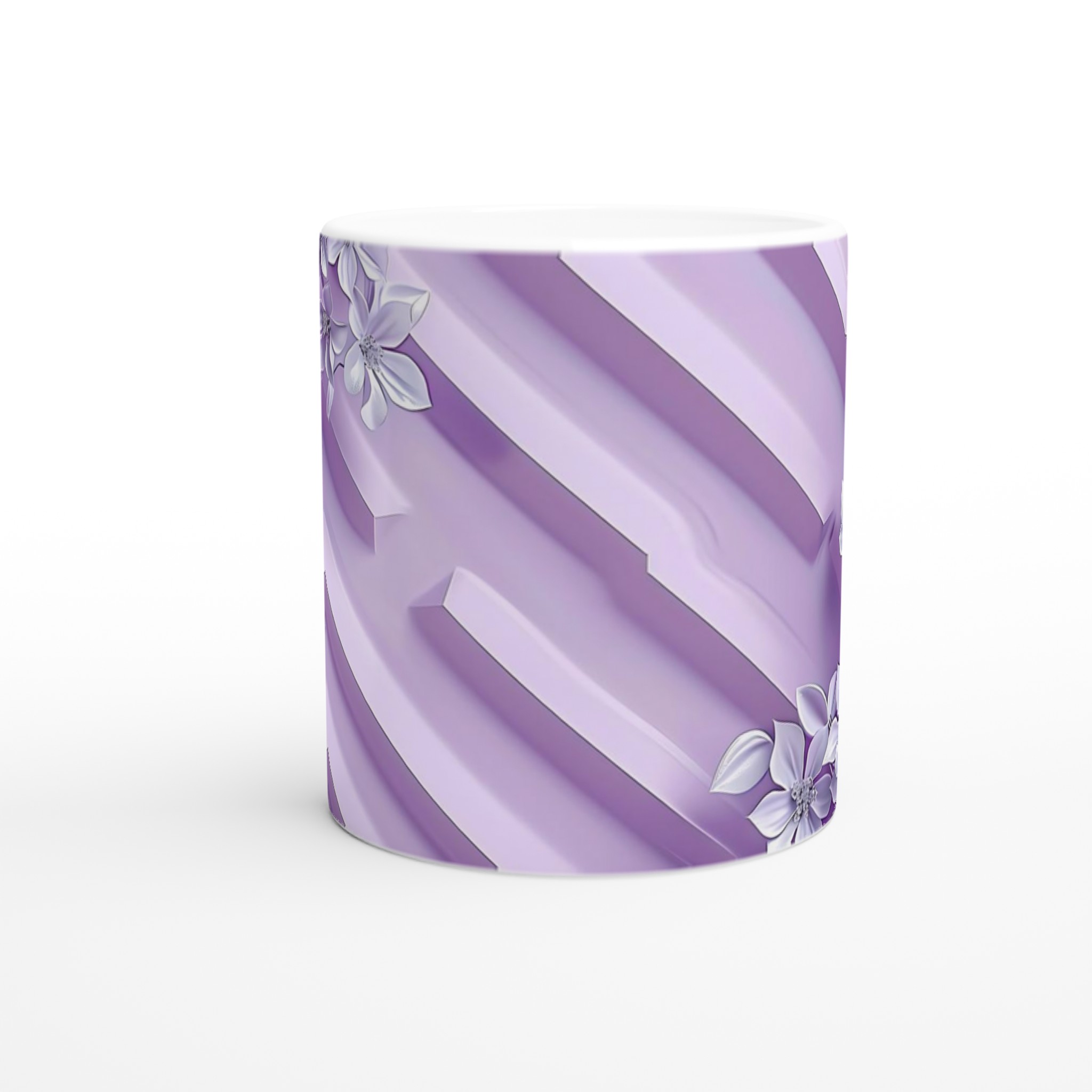 Lilablommande 11oz Keramisk Mugg - Välj din perfekta nyans! 8 5d9250d2-071c-4747-8473-7d6b950679cd