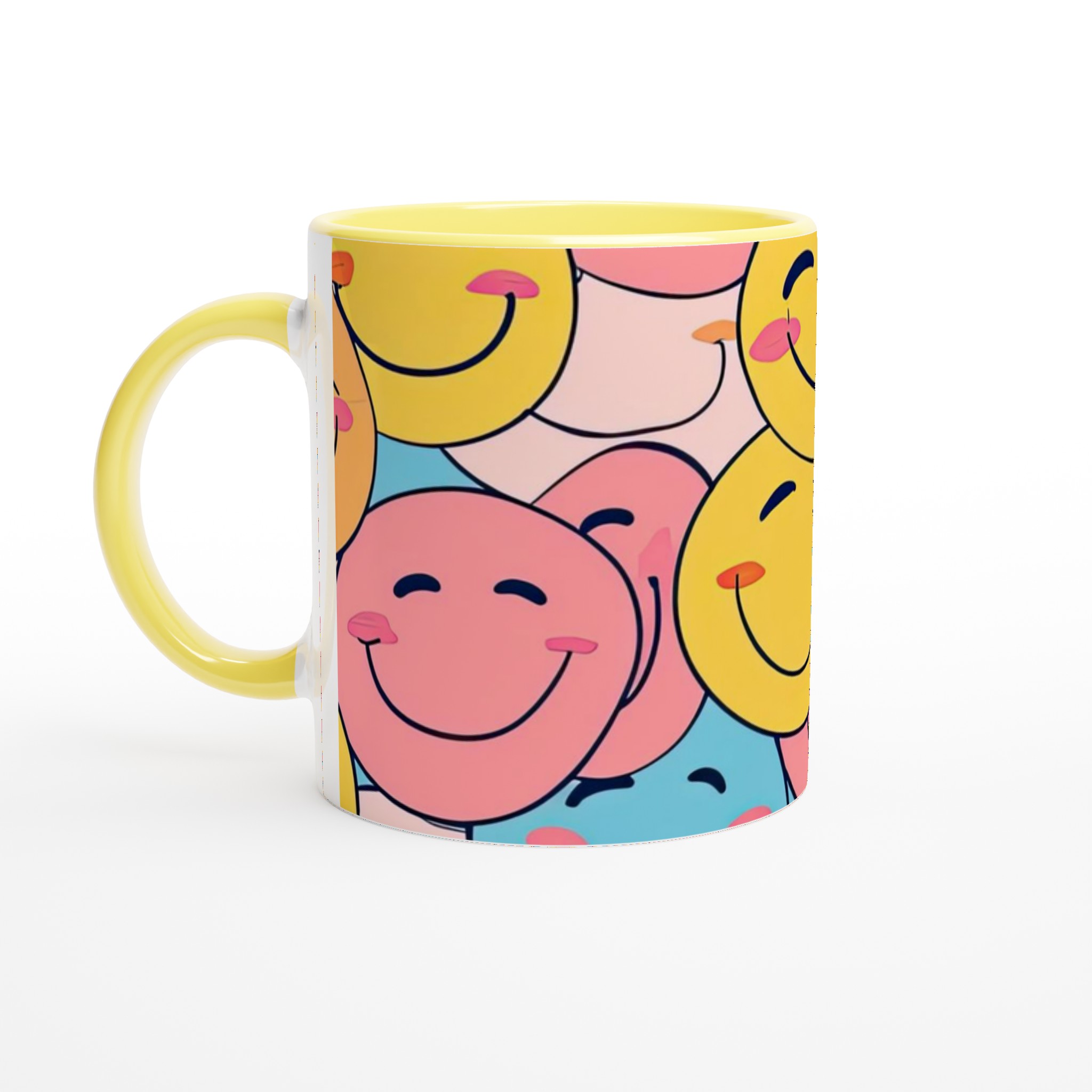Glad Pastel Smiley Mugg – Personlig Keramikmugg för Varje Leende, i Sju Sprudlande Färger 3 5dac84b2-cce6-4db4-9a7f-8d37c48605b2