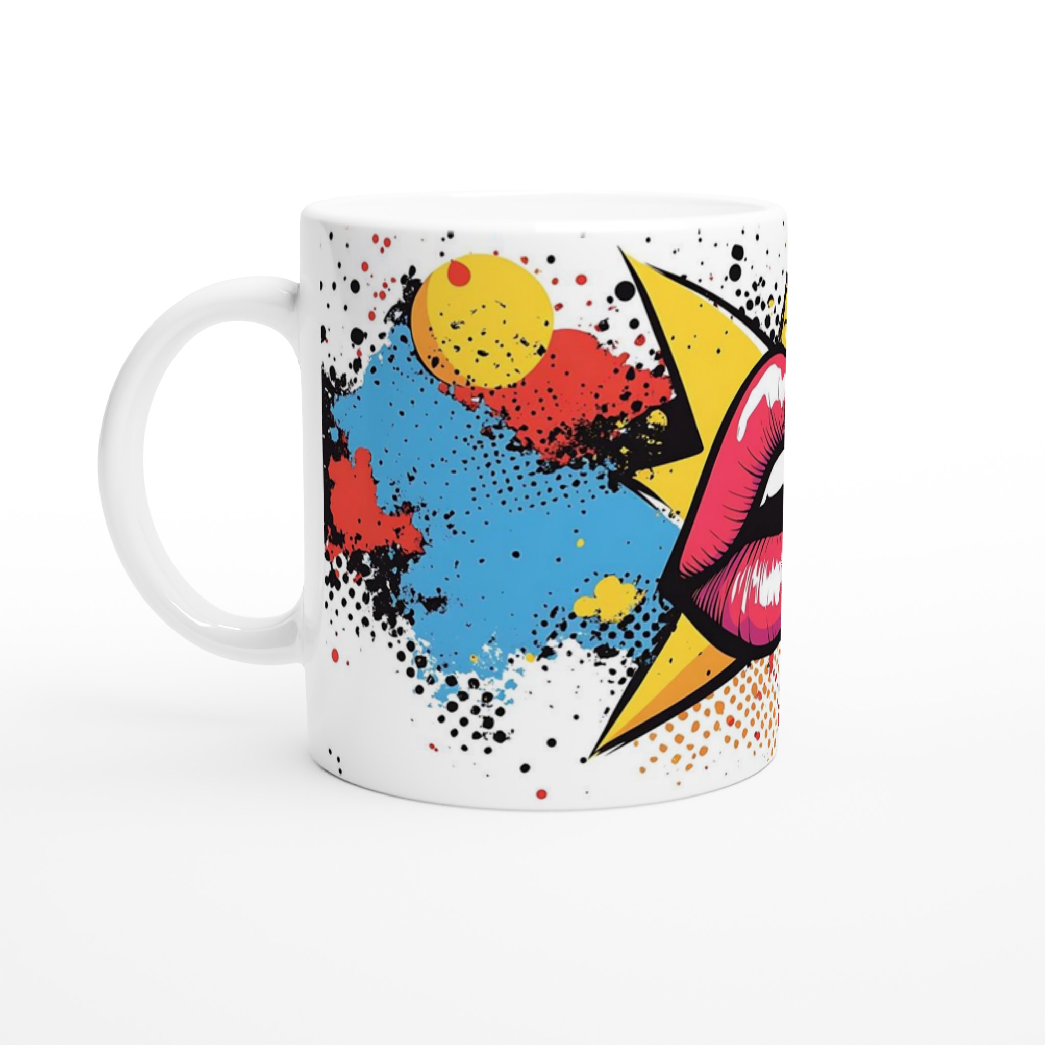 Pop Art Explosion Mugg – Färgstark Keramikmugg i 7 Livfulla Färger för Din Dagliga Kaffestund! 1 5e0b1472-6715-47e9-8aea-7d51c2145b8f