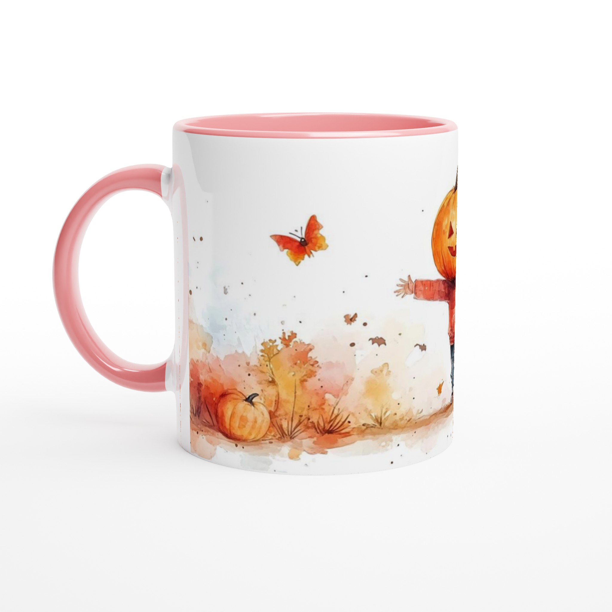Lekfull Halloween Pumpa Mugg - Charmig Höstdesign i Valfri Färg, 11 oz Keramik 6 5e3a3e29-c0eb-41cd-bbba-3ddce1c32981