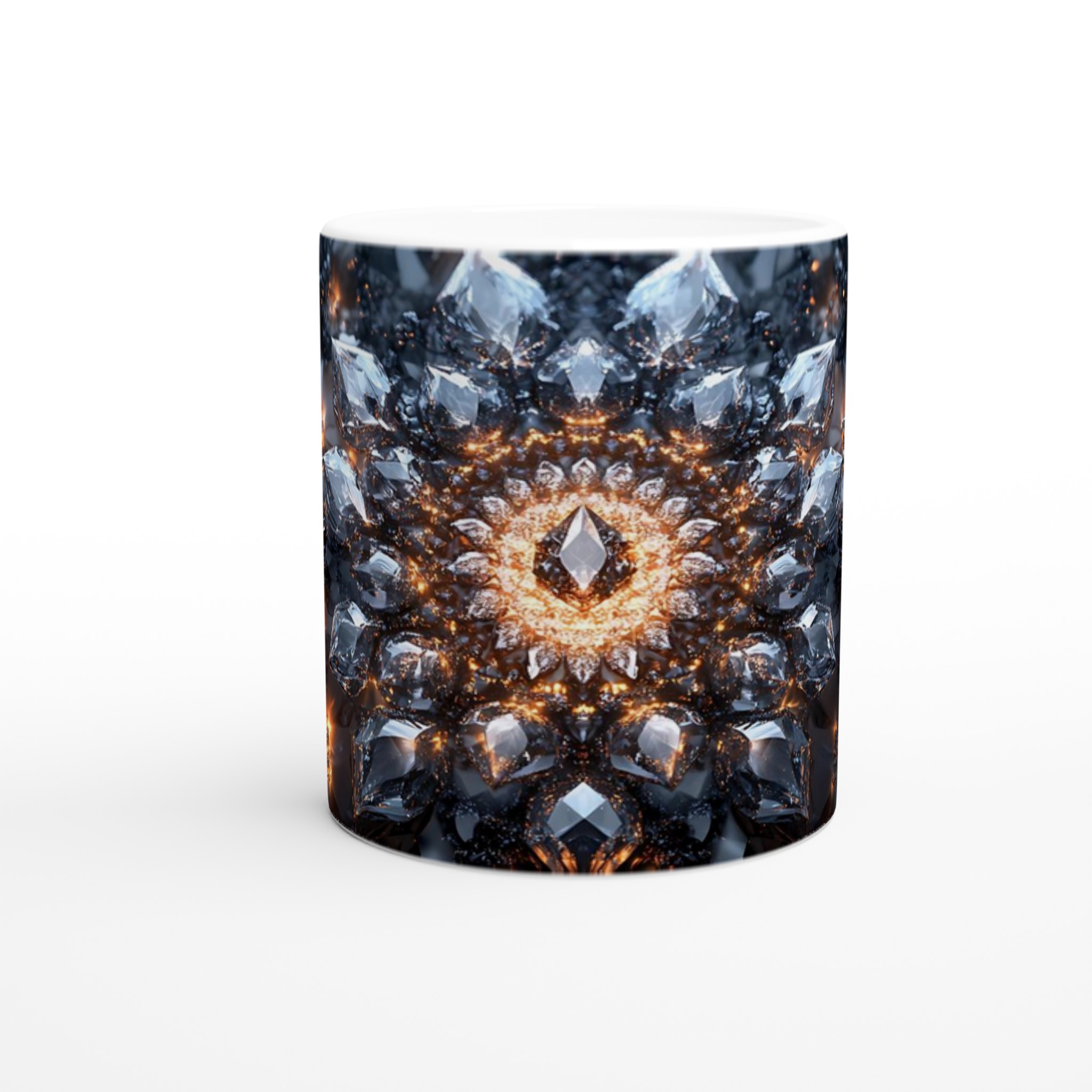 Kosmisk Kristallmugg - 11oz Keramisk Kaffemugg i Ditt Val av Färg 9 5e6cb11d-1844-4b7b-b39d-f16b947d290b