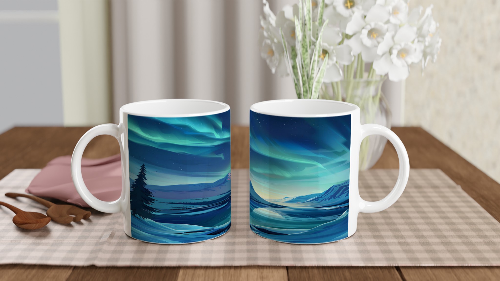 Nordic Aurora Keramikmugg – Magiska Norrsken på 11oz Kaffemugg 10 5e7a28b3-eebe-4cc5-99cd-9aedacf5d45e