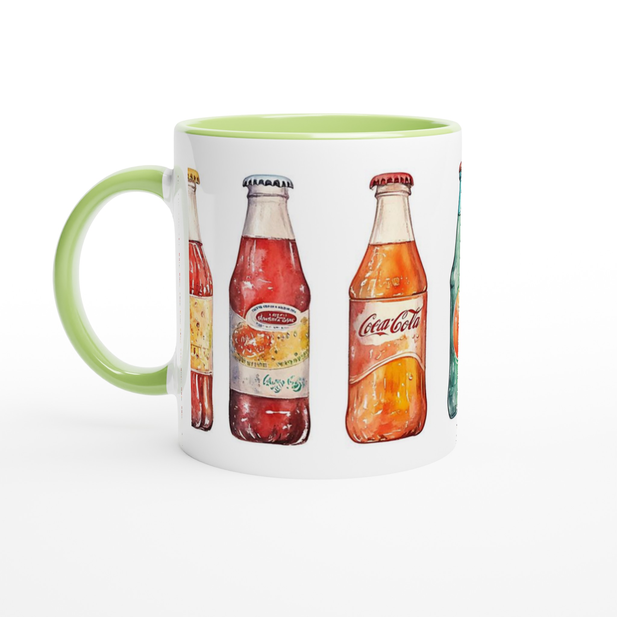 Retro Soda Pop Mugg – En akvarelldröm i 7 färger för din favoritsoda! 7 5f064749-7b99-4756-9edc-fc4036c63416