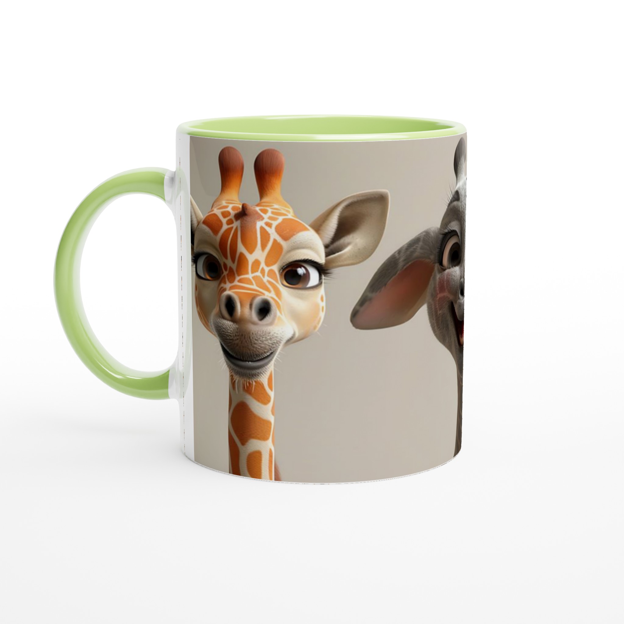 Söta Giraffvänner Mugg – Charmig Keramikmugg för Djurälskaren i Valfri Färg 7 5f08bb3a-34b4-4b47-b789-8daf29ddd80b