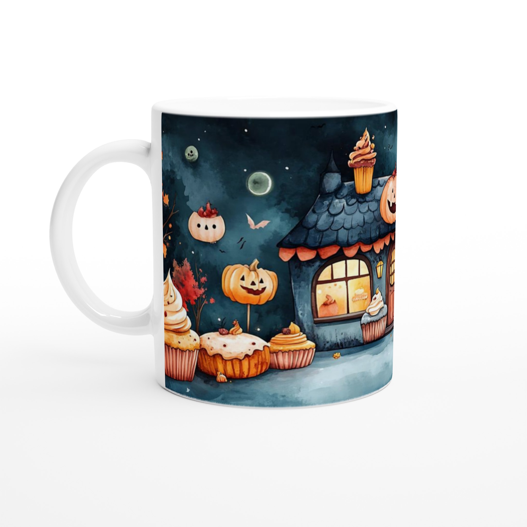 Mysig Halloween-mugg: Pumpa & Cupcakes – Välj din färg! 1 5f1046fd-6fd3-4a32-bb72-1c6e6dbda6e1
