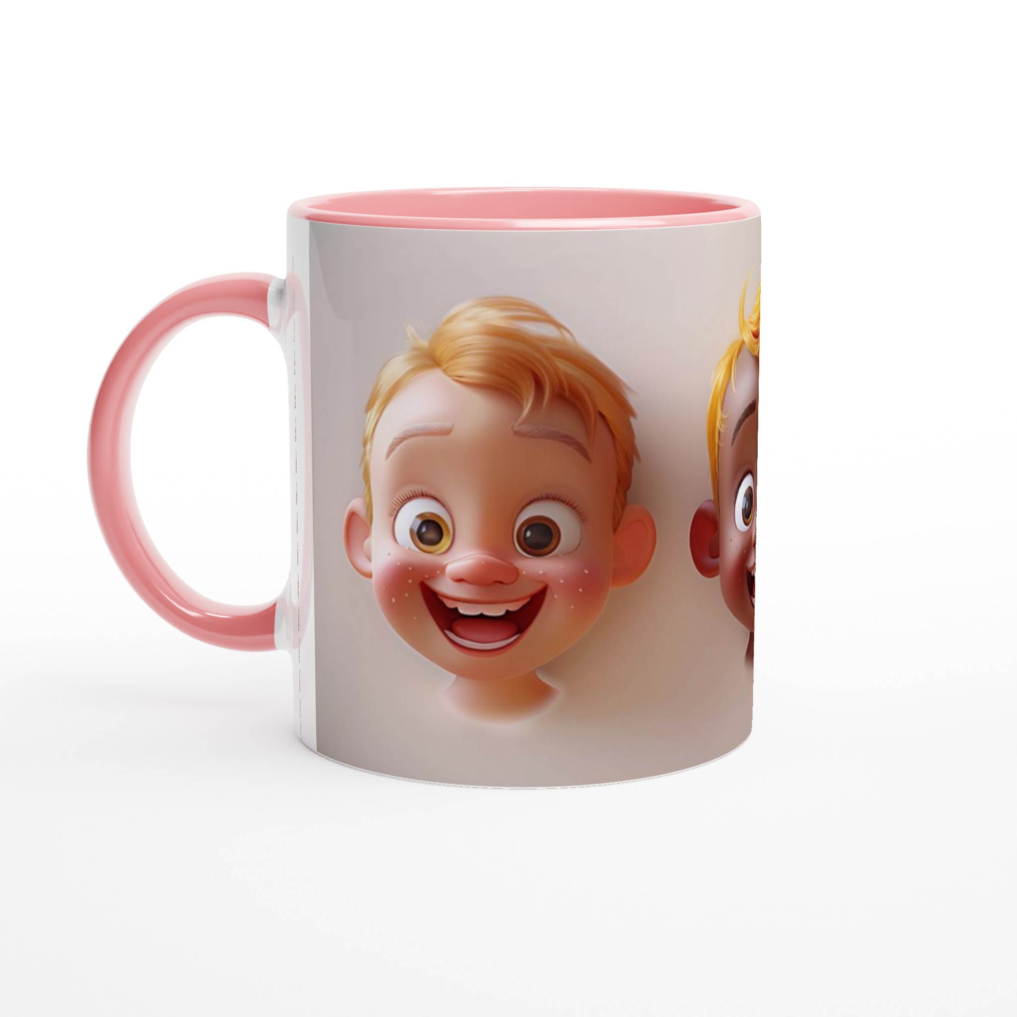 Lekfulla Barnansikten Keramisk Mugg - Din Favoritdryck i Glada Färger! 7 5f6f3f66-ef33-4679-86df-a8fba666eeda