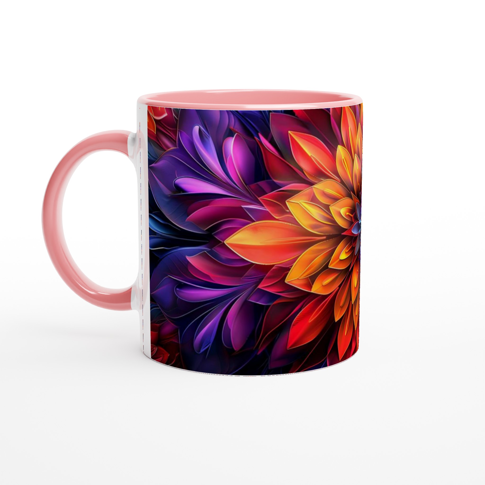 Abstrakt Mandala Keramikmugg - 11oz, Levande Färger & Designval 6 5f727148-9da7-4648-ae3f-96da8e26f488