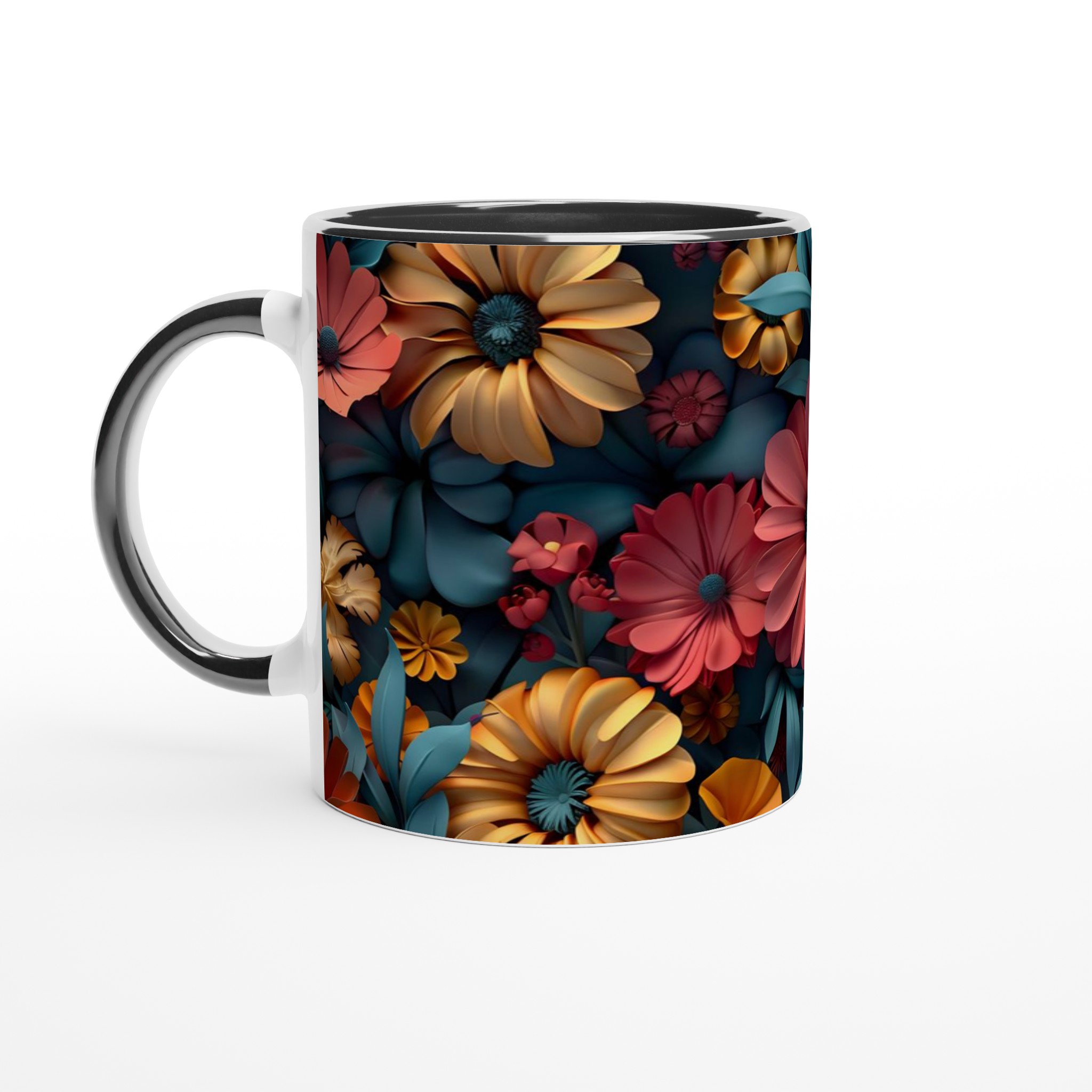 Blomstrande Designmugg: 11oz Keramikmugg i Levande Färgval – Perfekt för Kaffeälskare! 4 5f78497c-3bcb-422d-b813-51840e6c632f