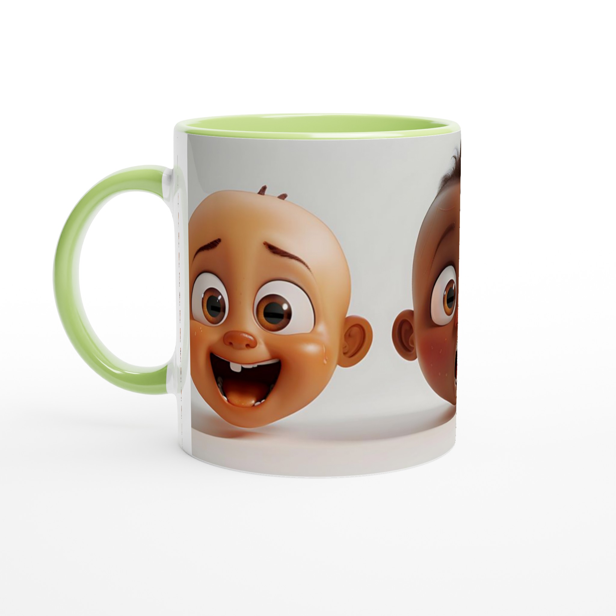 Söta Babyansikten 11oz Keramisk Mugg – Uttrycksfull Design för Kaffeälskare i Valfri Färg! 7 5fa1ca25-86ca-46fe-a42d-fe26532de200