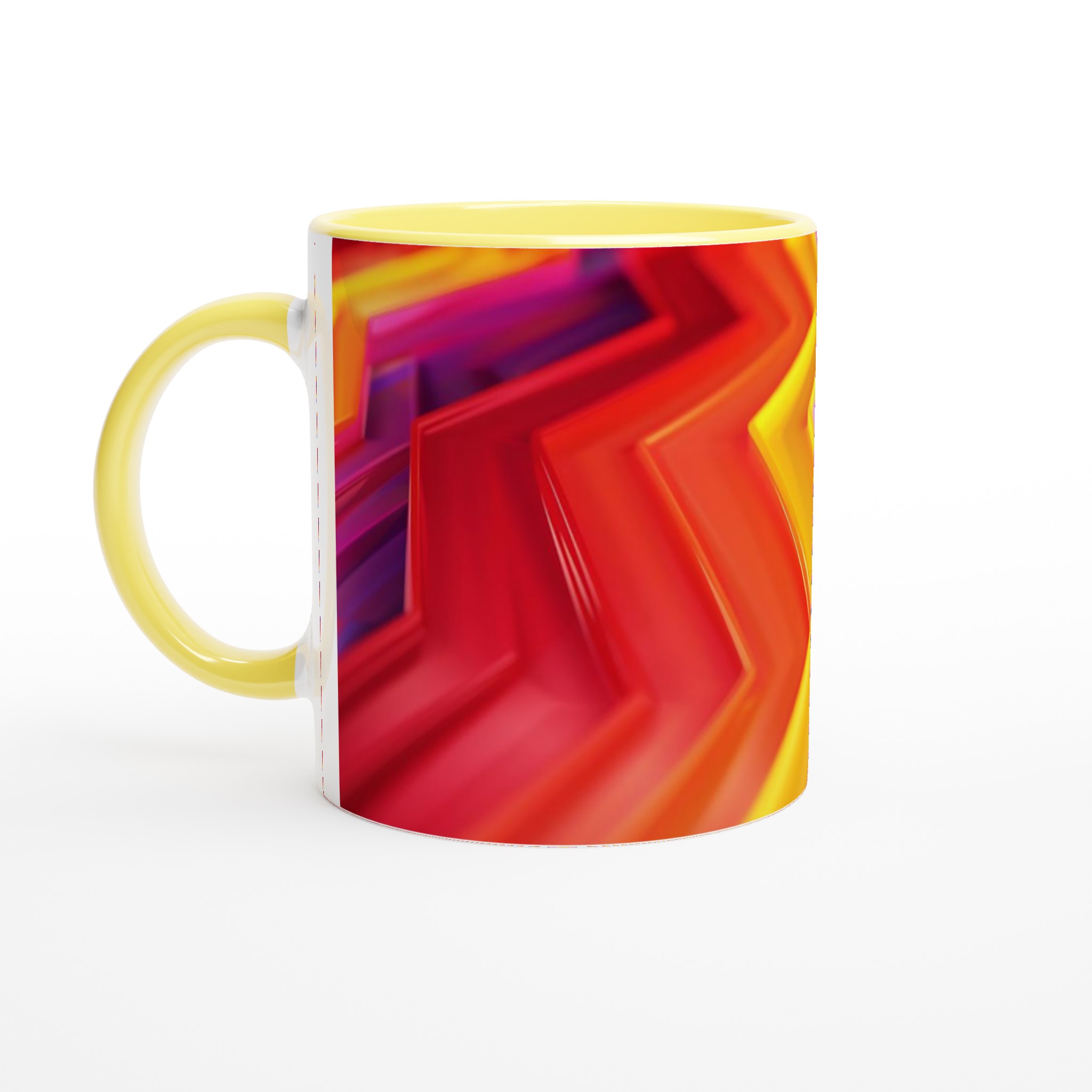 Färgsprakande 11oz Keramisk Mugg – Ge Liv Åt Dina Drycker Med En Explosion Av Färger 3 5ffd5453-da90-47c0-8e0b-7c90ed308953