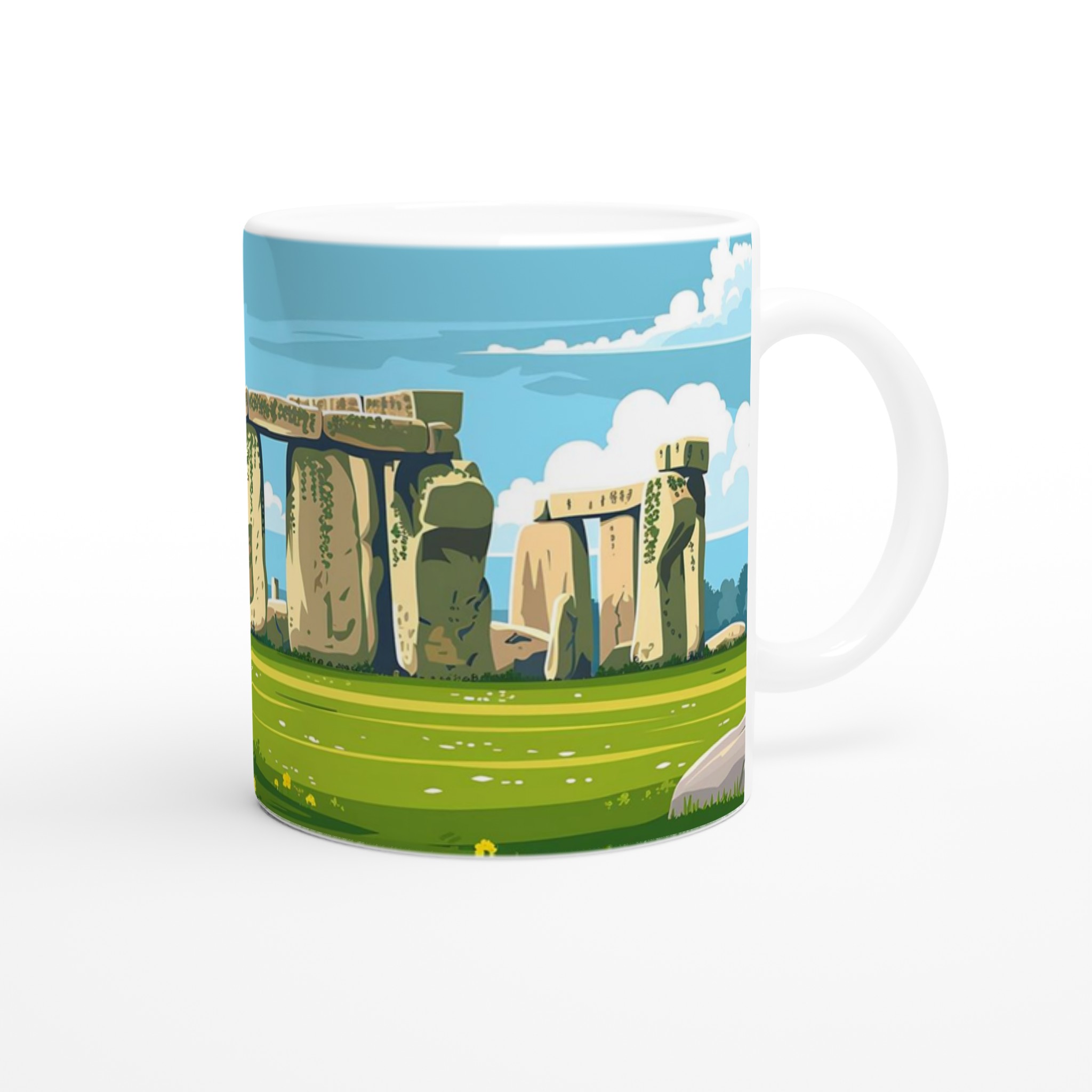 Stonehenge Inspiration Mugg – En Historisk Resa i Varje Klunk, Välj Din Färg! 9 60428f7d-2121-49f3-85f0-7840ca706442