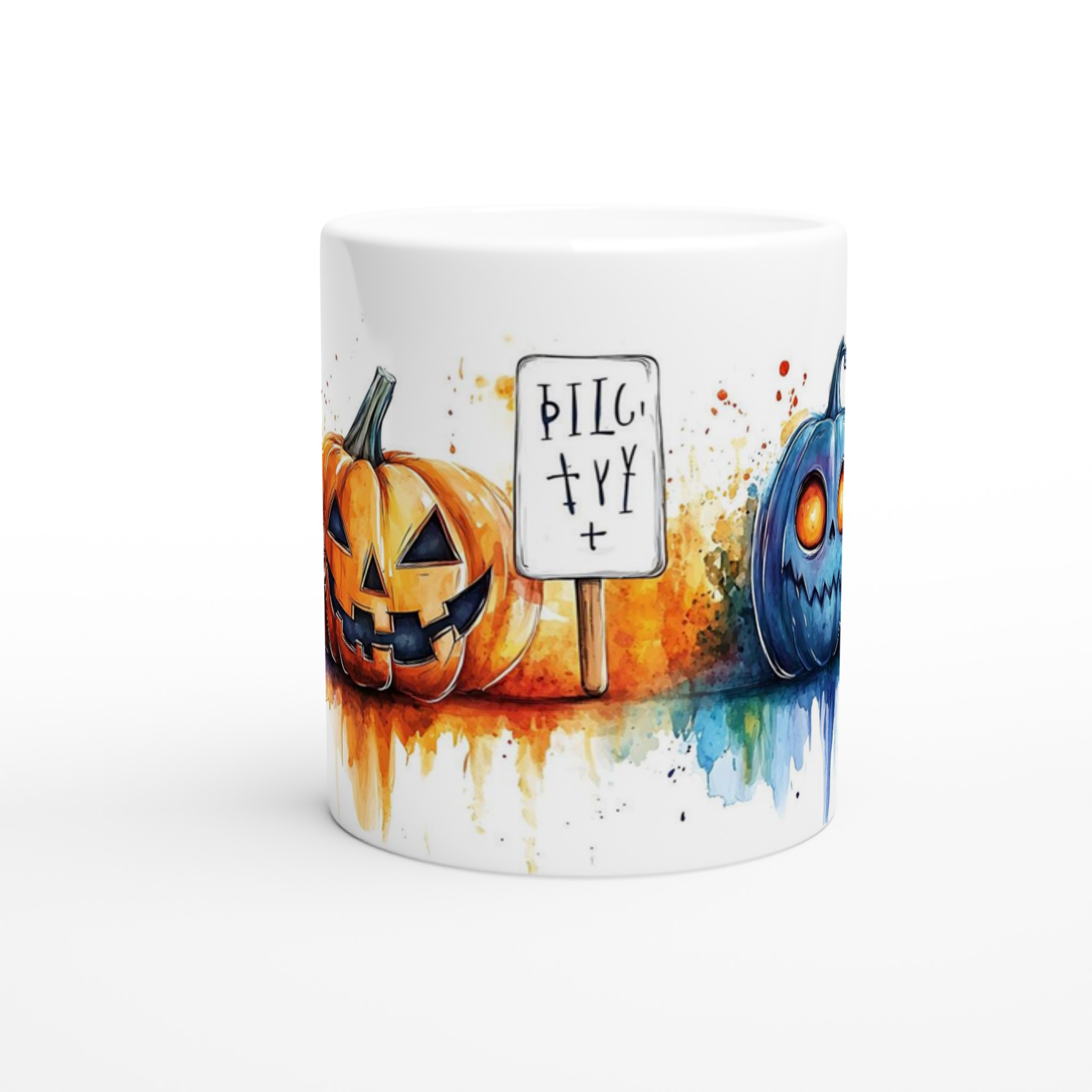 Skrämmande Söt Akvarell Halloween Mugg – Välj bland Flera Spöklika Färger! 8 60ce2202-688d-457a-b53c-b52afbd8822a