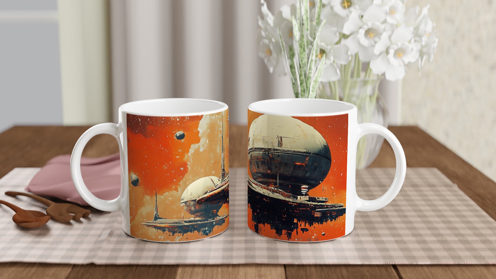 Space City Science Fiction Mugg – 11oz Keramikmugg i ditt val av sju djärva färger 10 6141e0e4-df02-44fa-83ed-91ab177ddea0