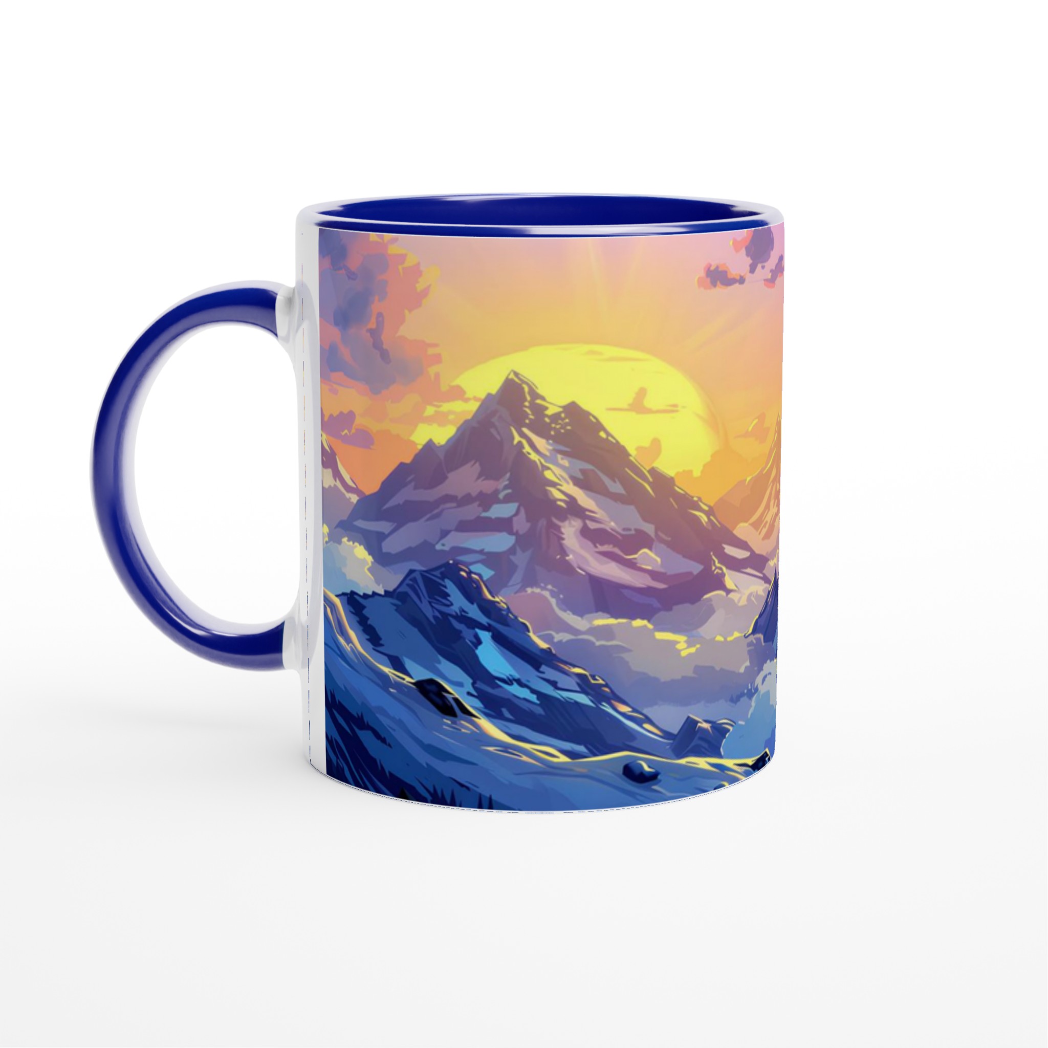 Alptoppar Solnedgång – 11oz Keramisk Mugg för Äventyrslystna 2 616082c7-92e3-4ad9-87b1-71684cf870cf