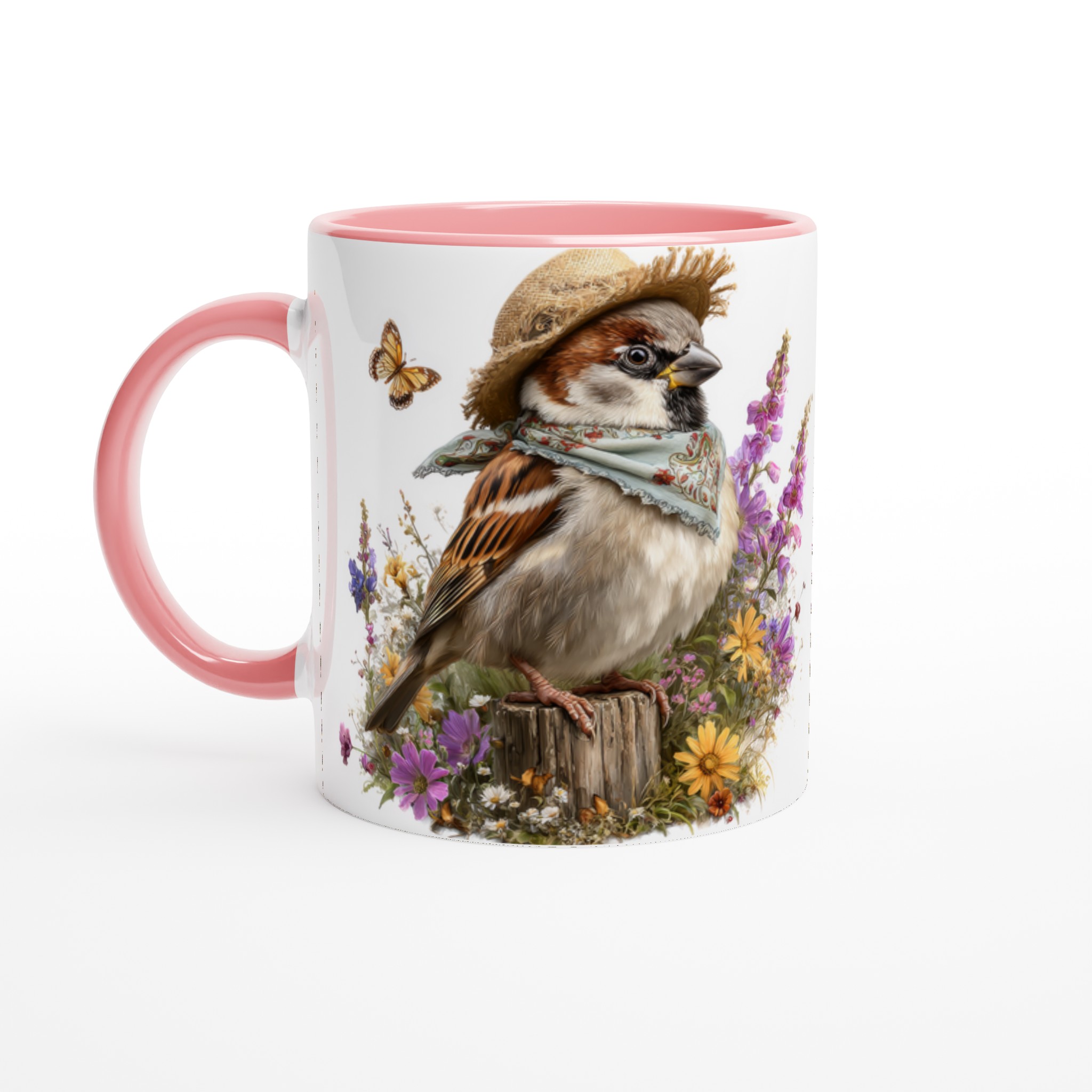 Charming Sparrow Ceramic Mug 11oz – Choose Your Color for a Delightful Daily Sip 6 61ceffa0-b25b-4f40-bbb2-ff5dad65e2b9