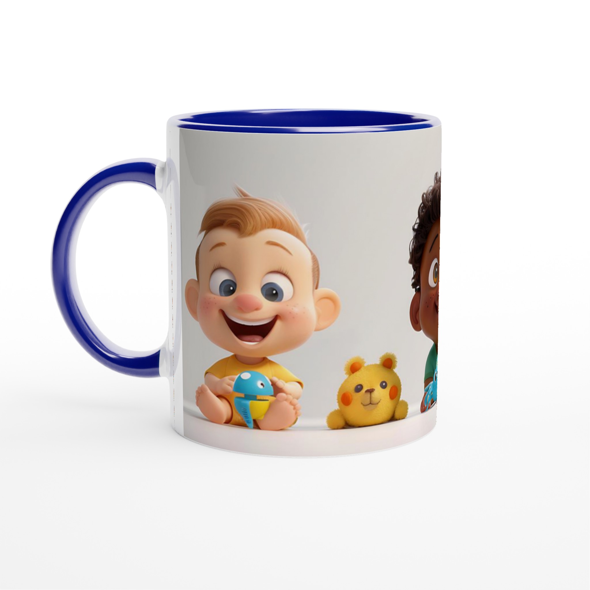 Söta Babyvänner 11oz Keramikmugg – En charmig design för din favoritdryck 2 61dc4edc-5a44-427f-88d3-eba27a4526ef