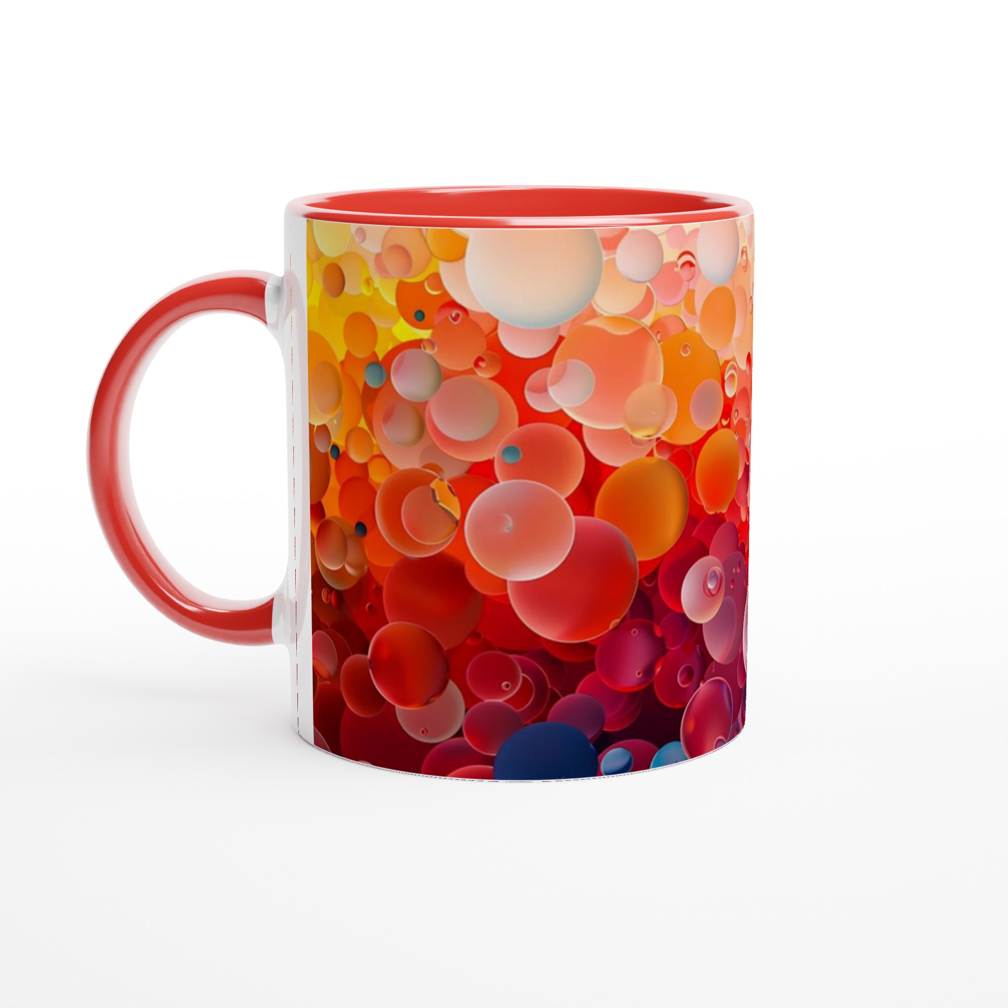 Abstrakt Bubbel Keramikmugg - 11oz, Välj Bland 7 Färgstarka Nyanser för Din Perfekta Kaffestund 5 62077f51-f0c1-42f4-b593-2cbfb7dde5c5