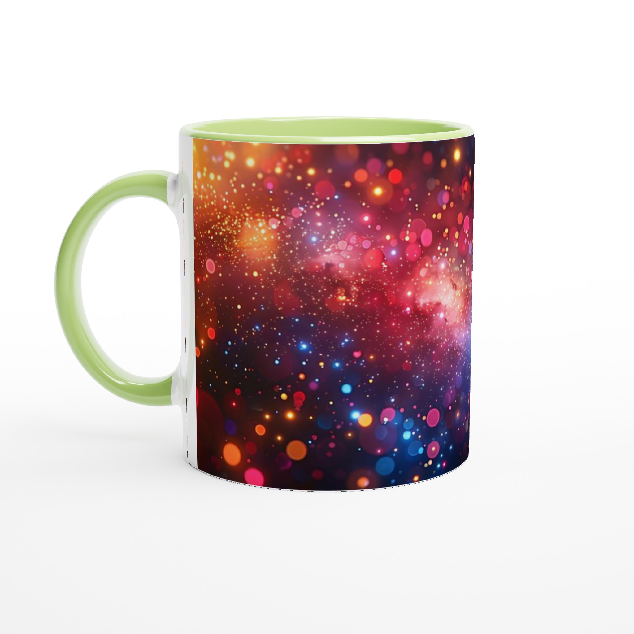 Kosmisk Glitter Mugg - 11oz Keramikmugg i ditt val av sju livfulla färger 7 62327a1c-b8de-4584-b44a-6b1241636ed9