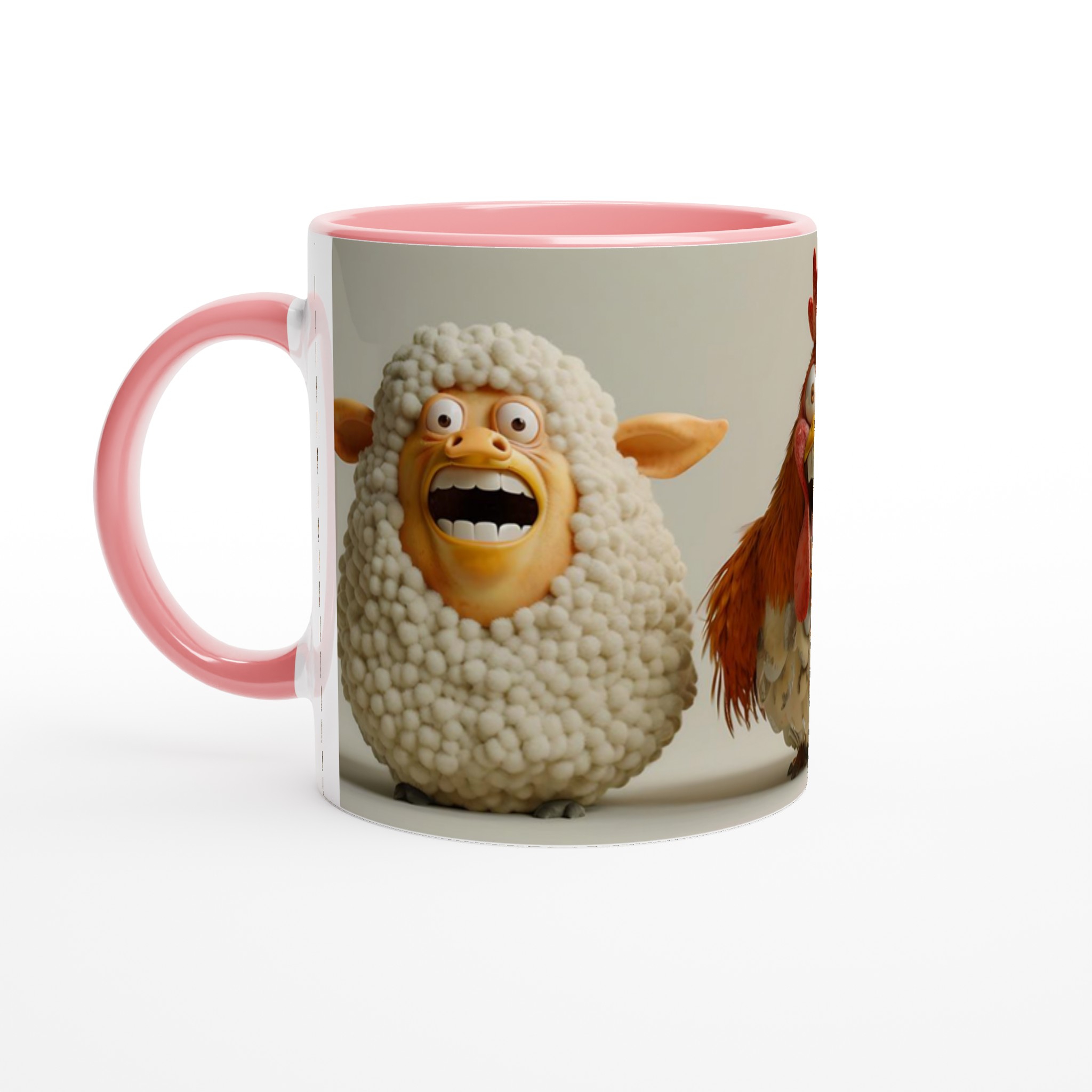 Skrikande Djur Muggen: Rolig 11oz Keramisk Mugg för Kaffeälskare – Välj din färg! 6 6249cbac-3e00-432d-a8c4-83ca4d004208