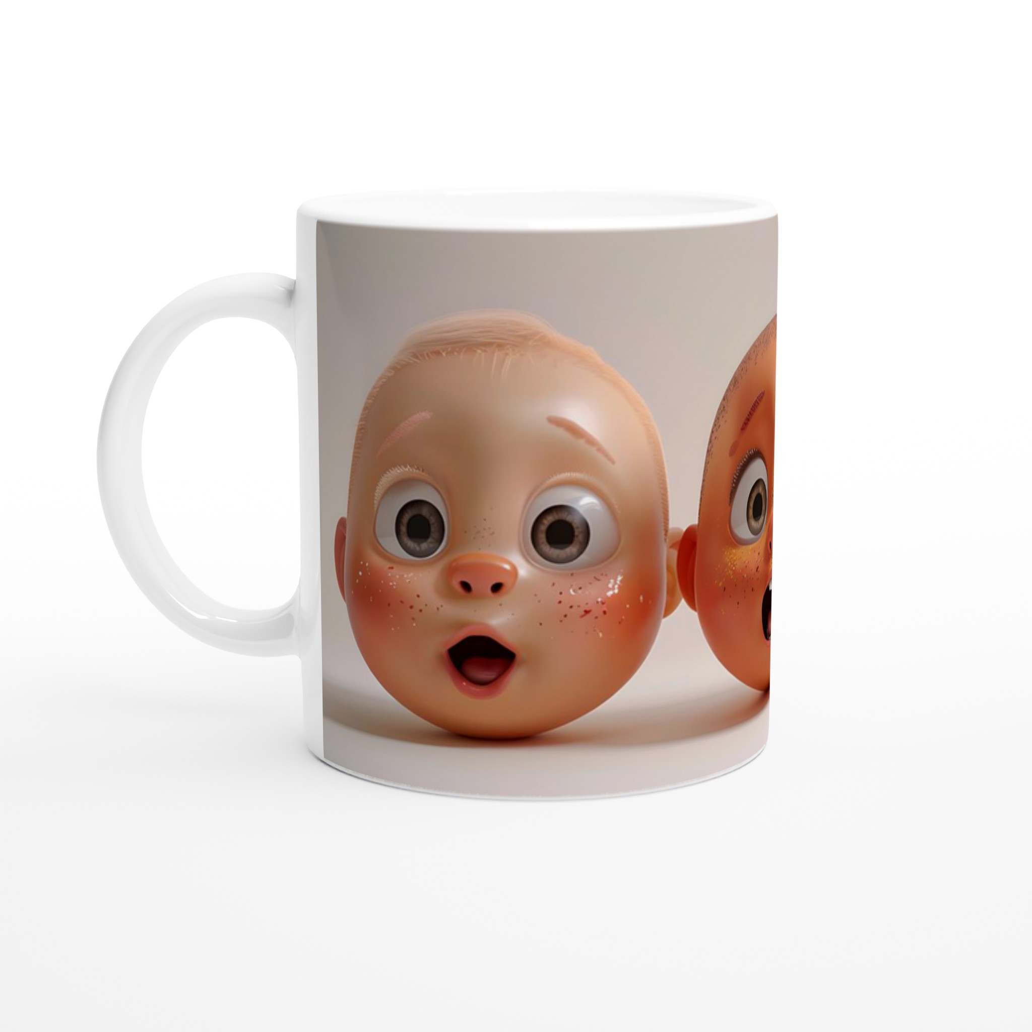 Kawaii Chockad Baby Mug – Söt 11oz Keramisk Mugg för Kaffe, Te och Glädje i Flera Färger 1 62635123-fe38-4eeb-a665-622adab03cfd