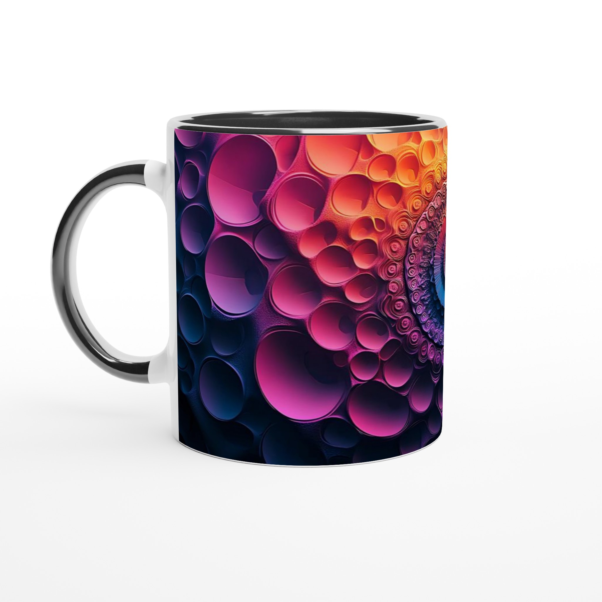Abstrakt Spiral Keramikmugg - Livfull Gradient Konst för Kaffeälskaren i Ditt Liv 4 6274f693-8ab6-4c2f-bb33-2870cca5fa6e