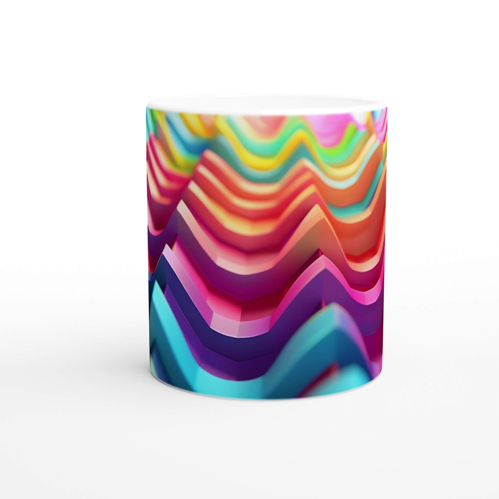 Färgglad Vågmugg i Keramik – 11oz Kaffemugg i 7 Livfulla Färger för Din Unika Stil 9 62e2deb5-a042-4db5-b5bb-7e97a4c05dd6