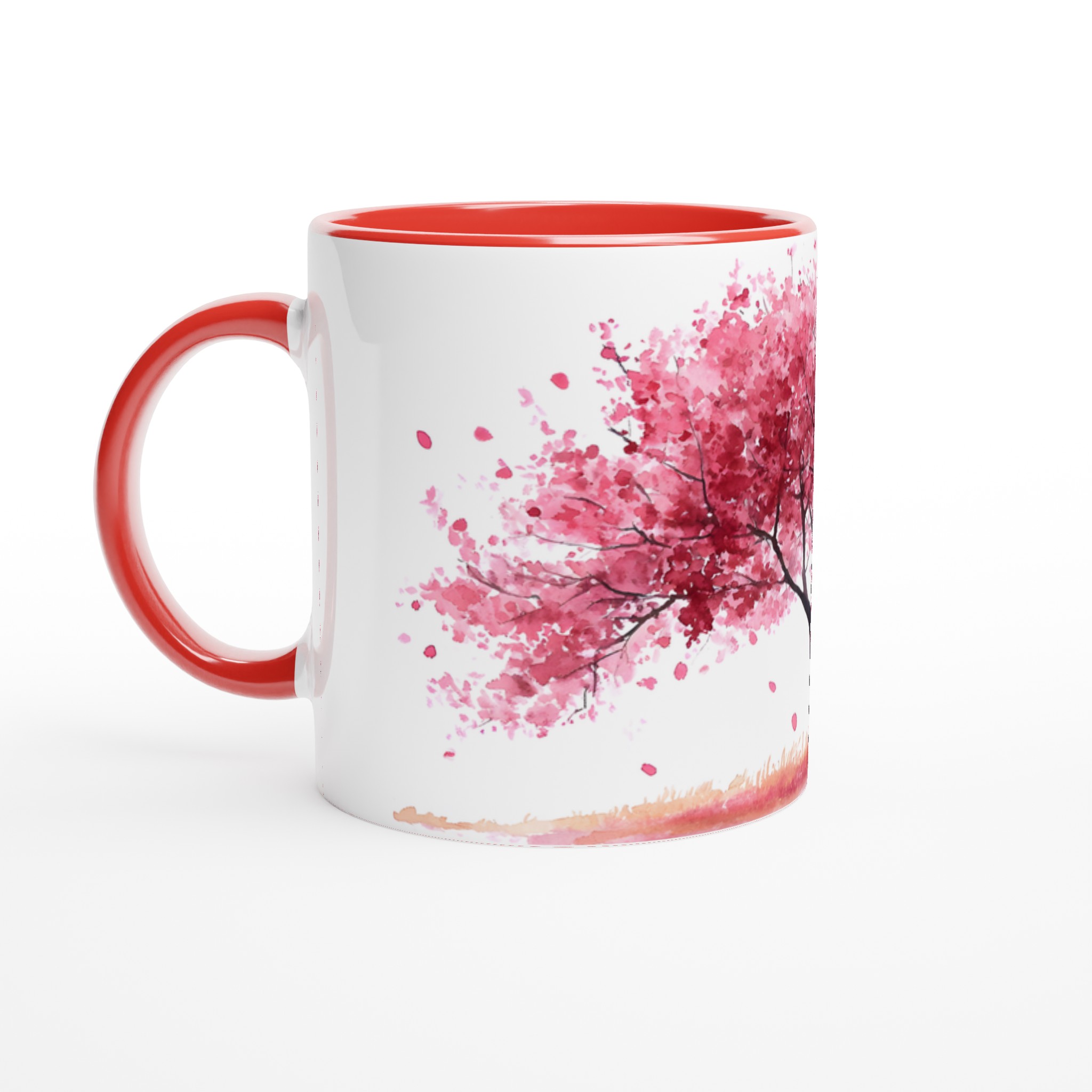Körsbärsträd Akvarell 11oz Keramisk Mugg – Välj din färg 5 62e3c34c-8c2b-435e-85f7-2d353e48c833