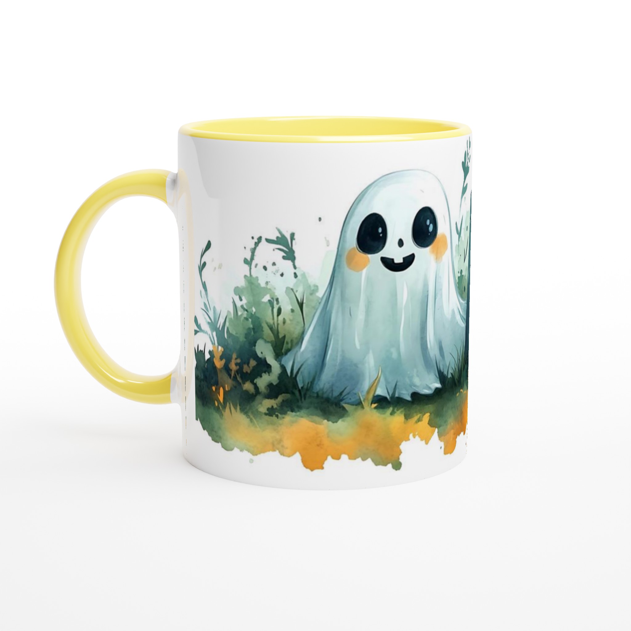 Söt Halloween Spökmugg i Akvarell – Charmig Keramikmugg för Kusliga Kaffestunder, Välj bland Flera Färger 3 6357ab93-7f20-44bd-801a-6847d8c4e0bf