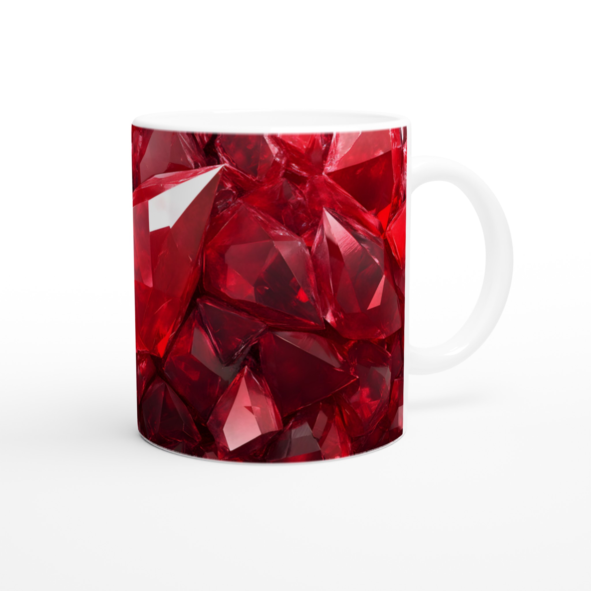 Rubinröd Kristallmugg – 11 oz Keramisk Mugg för Glödande Drycker i Sju Fängslande Färger 9 63b2a5a7-6d55-42dc-9150-6cfdb9af95c0