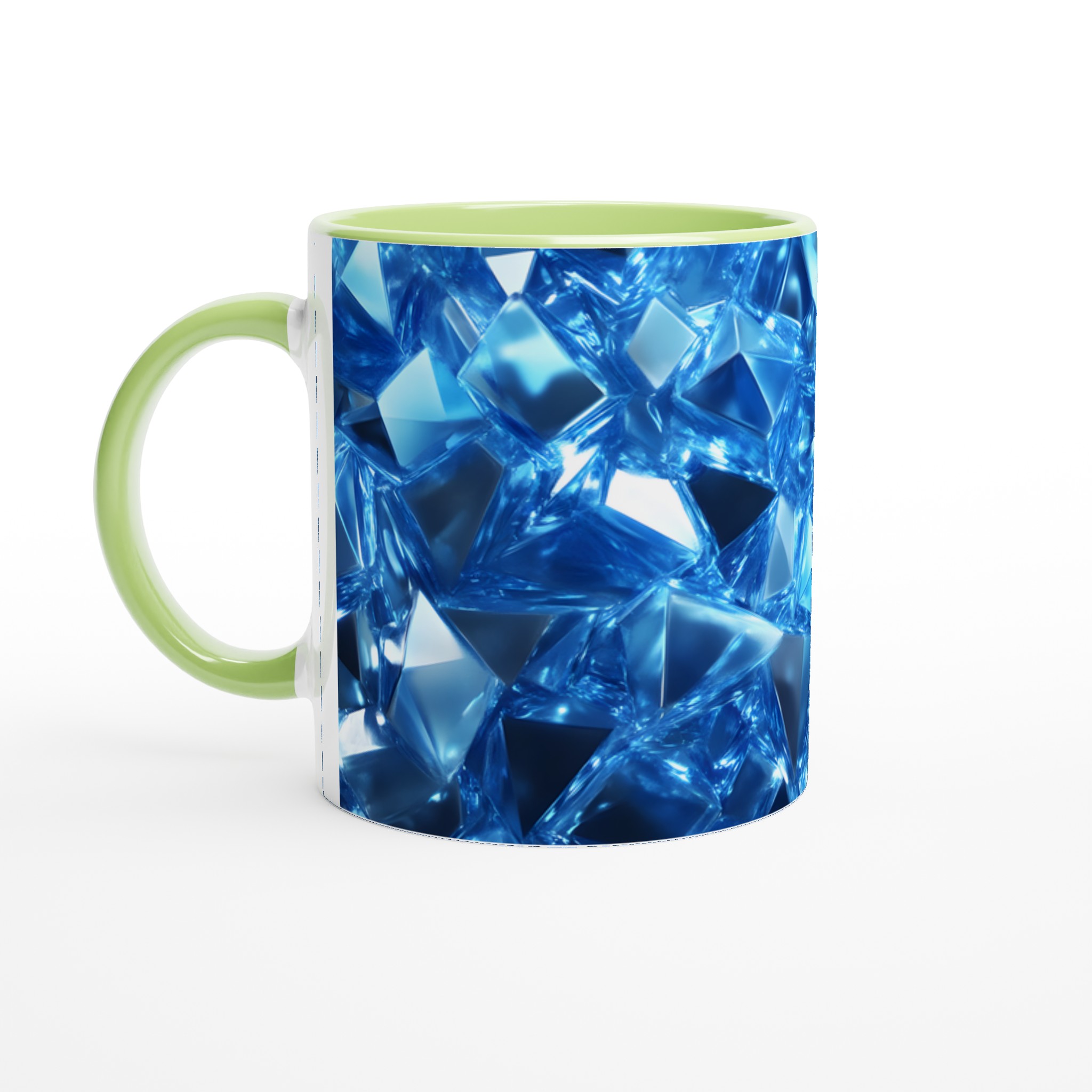 Glittrande Isblå Keramisk Mugg - Din 11 oz Vardagslyx i Valfri Färg 7 63ed510f-d2e2-4bf6-9a85-7004b732ad6e