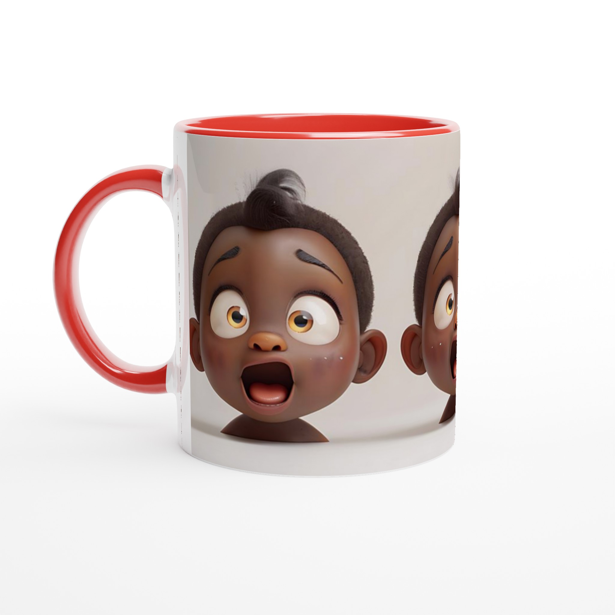 "Oh My!" Keramikmugg - Charmig Karikatyr i Valfri Färg - 11oz Favorit för Kaffe & Te 5 64251589-ce5f-43e4-b318-26c0266106d1