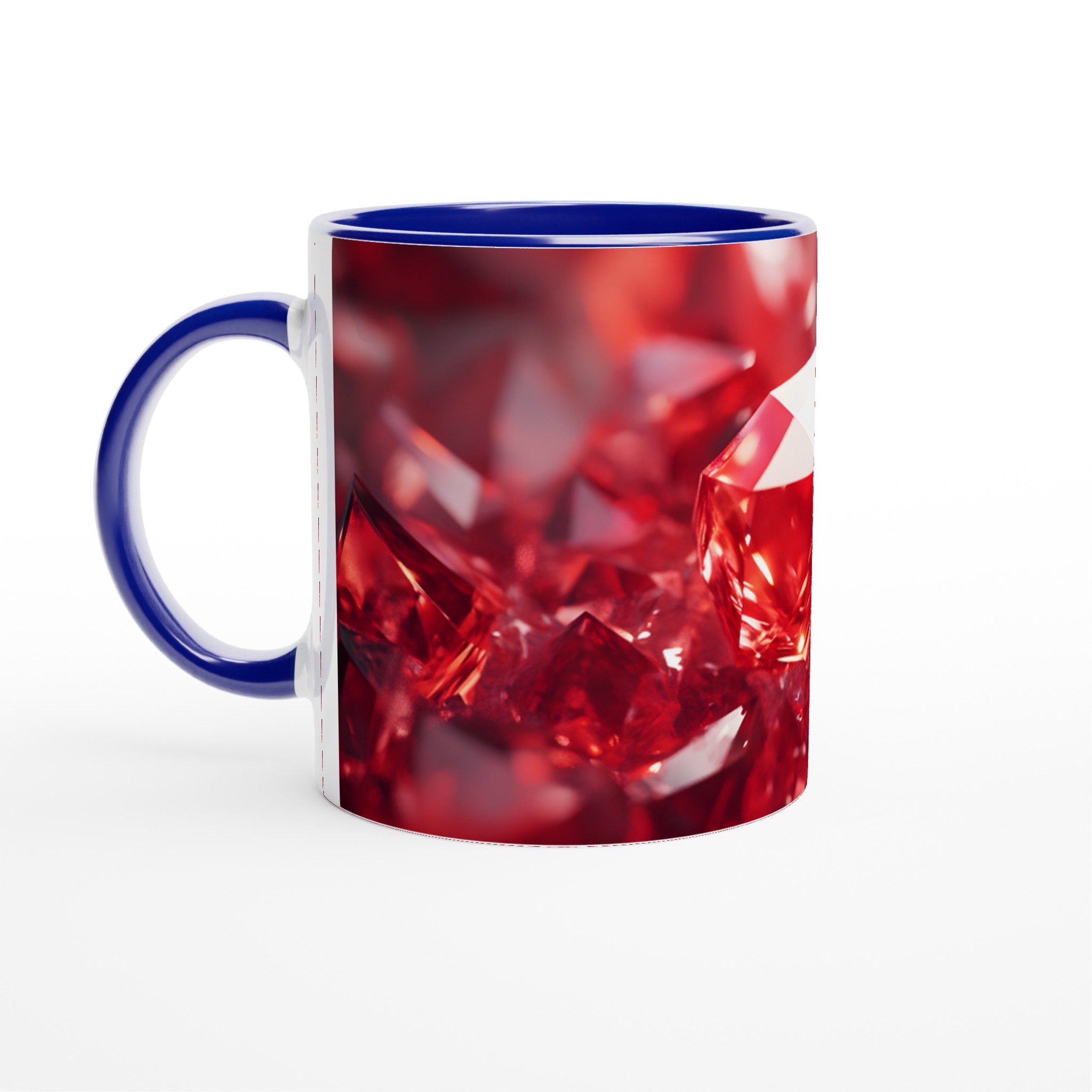 Rubinröd Glamour Mugg: 11oz Keramikmugg i ditt val av sju strålande färger 2 642c09a7-2435-40fc-8d58-fecf72e43012