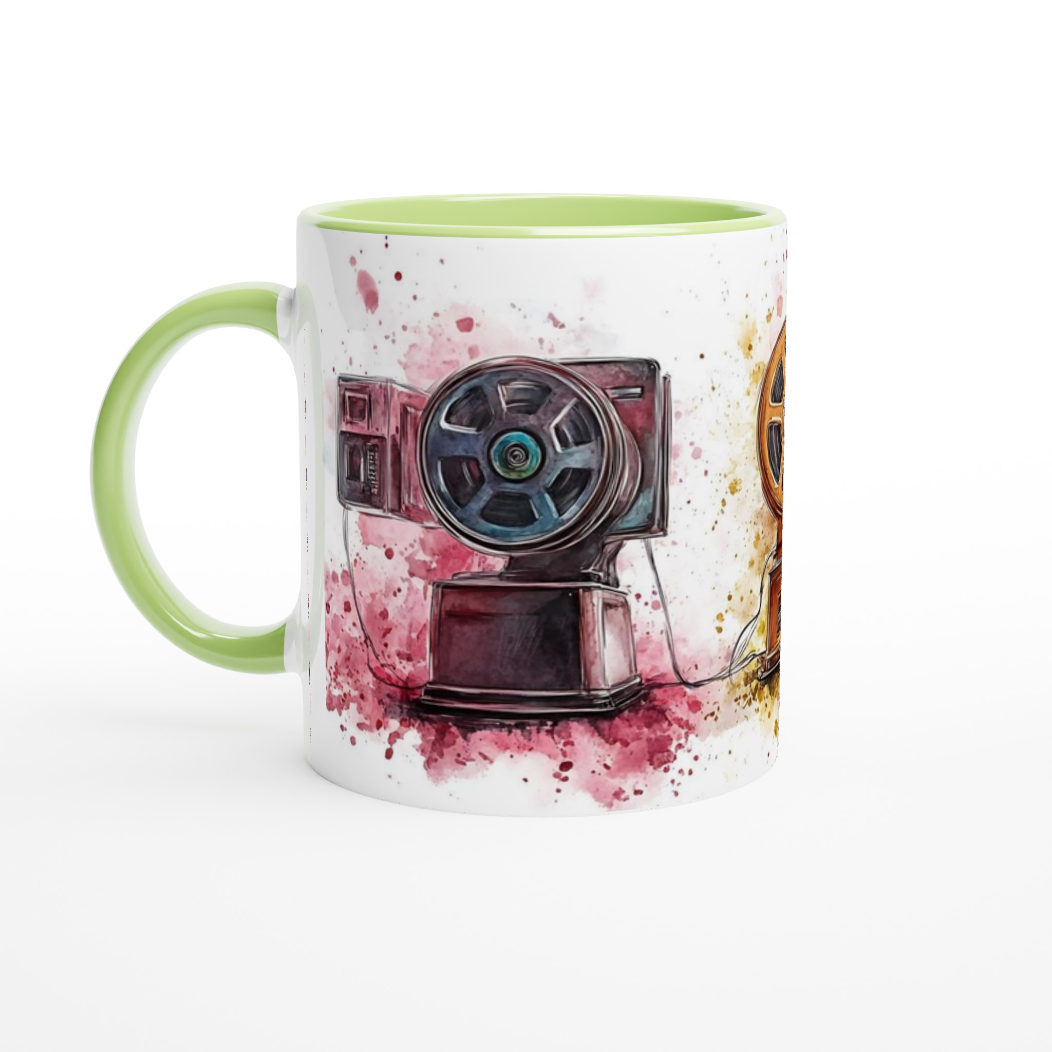 Retro Filmprojektor Akvarell Mugg - Välj din färg 7 64e45f07-09fa-4c80-8d08-b31bc1cecc19