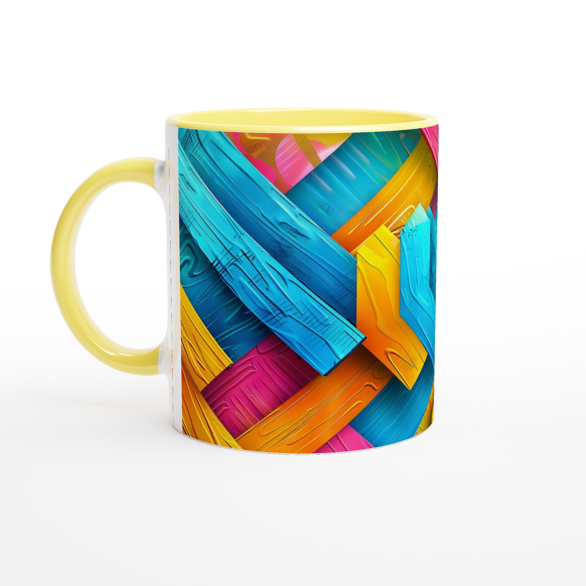 Färgsprakande 11oz keramikmugg – Din dagliga dos av glädje i sju livfulla färger! 3 65590c7b-c53d-48d0-859f-bd6706fad4d4
