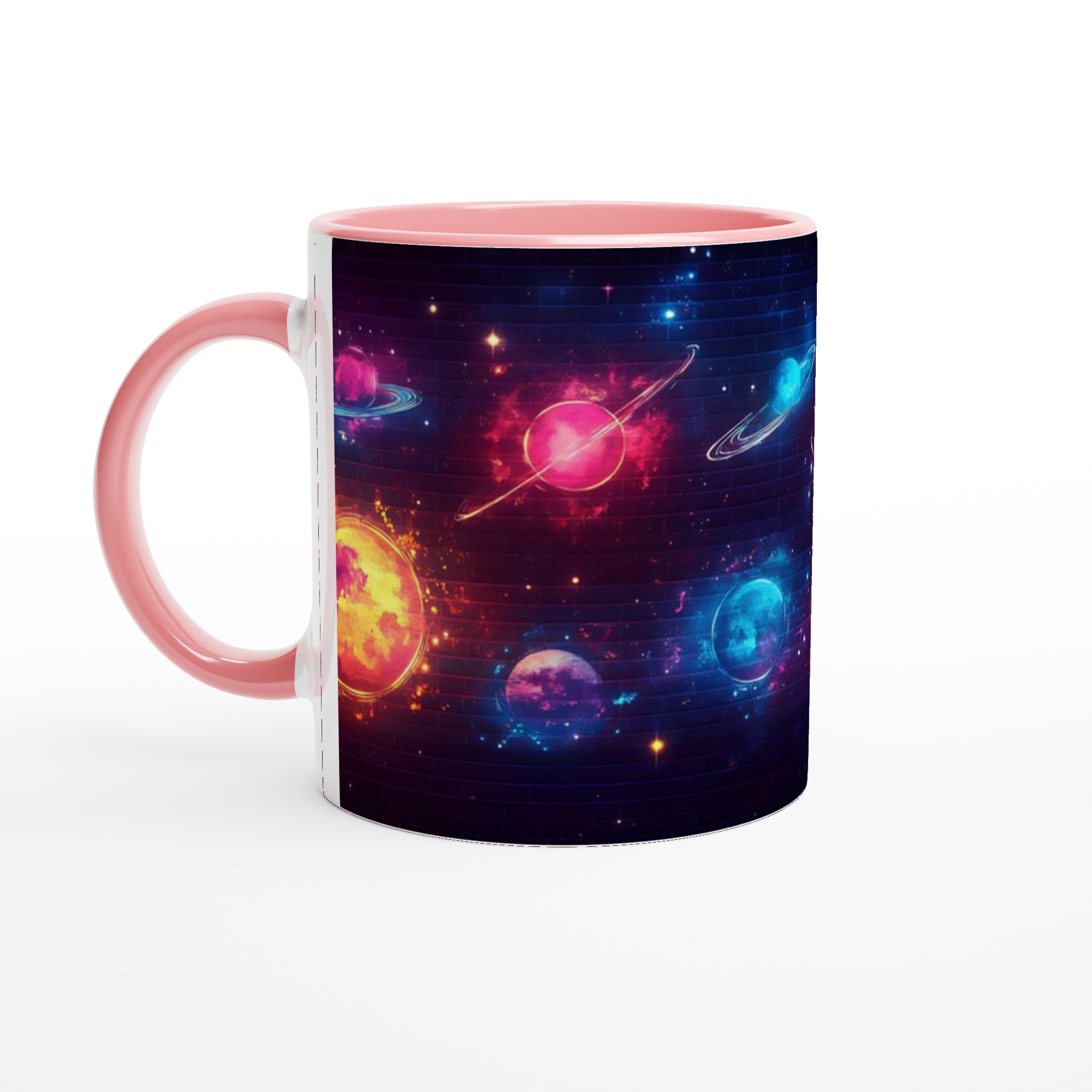 Neon Galaxy Keramisk Mugg - Rymdinspirerad Design i Klara Färger (11 oz) 6 65a60fd2-c5e5-46b2-aadd-c68de9355a1c