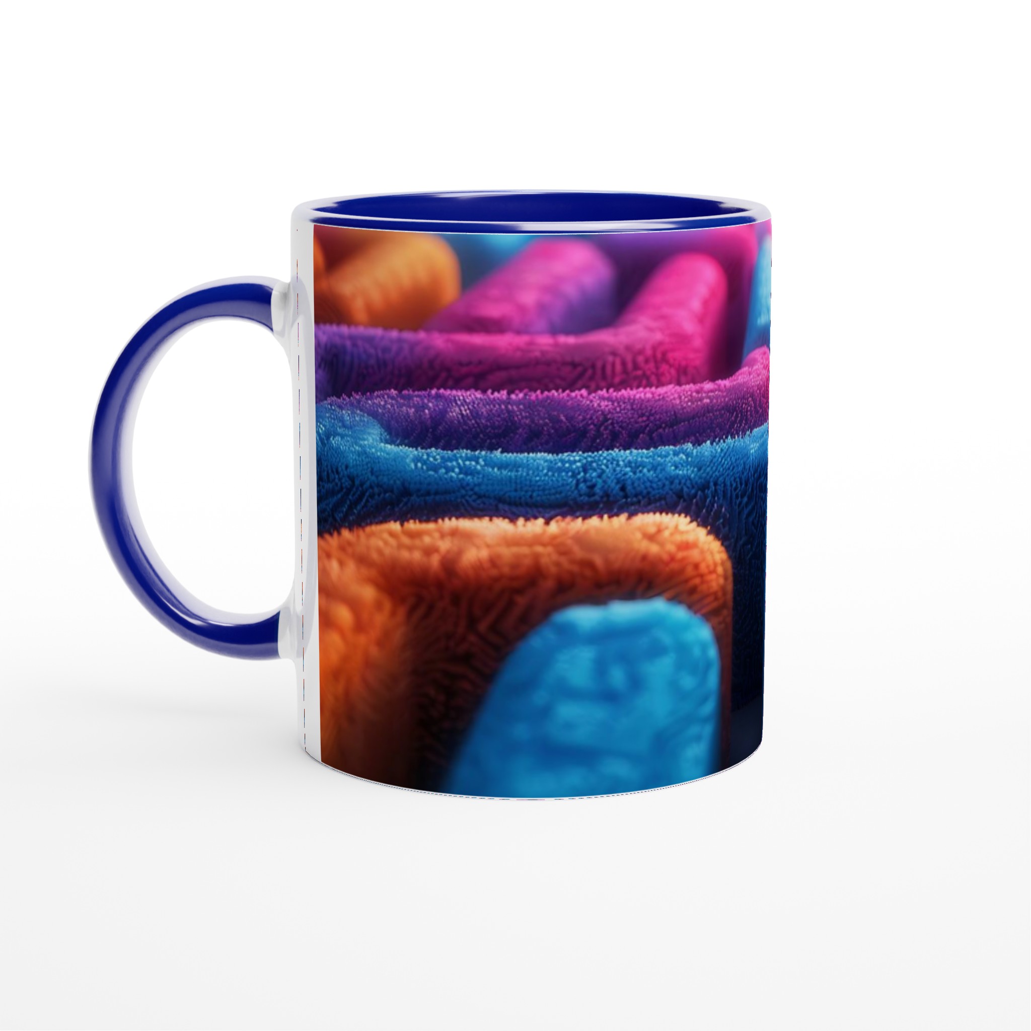 Abstrakt Mjuk Textur Keramikmugg – 11 oz i ditt val av livfulla färger 2 65bb949c-662b-4ed2-ab03-1931586f535d