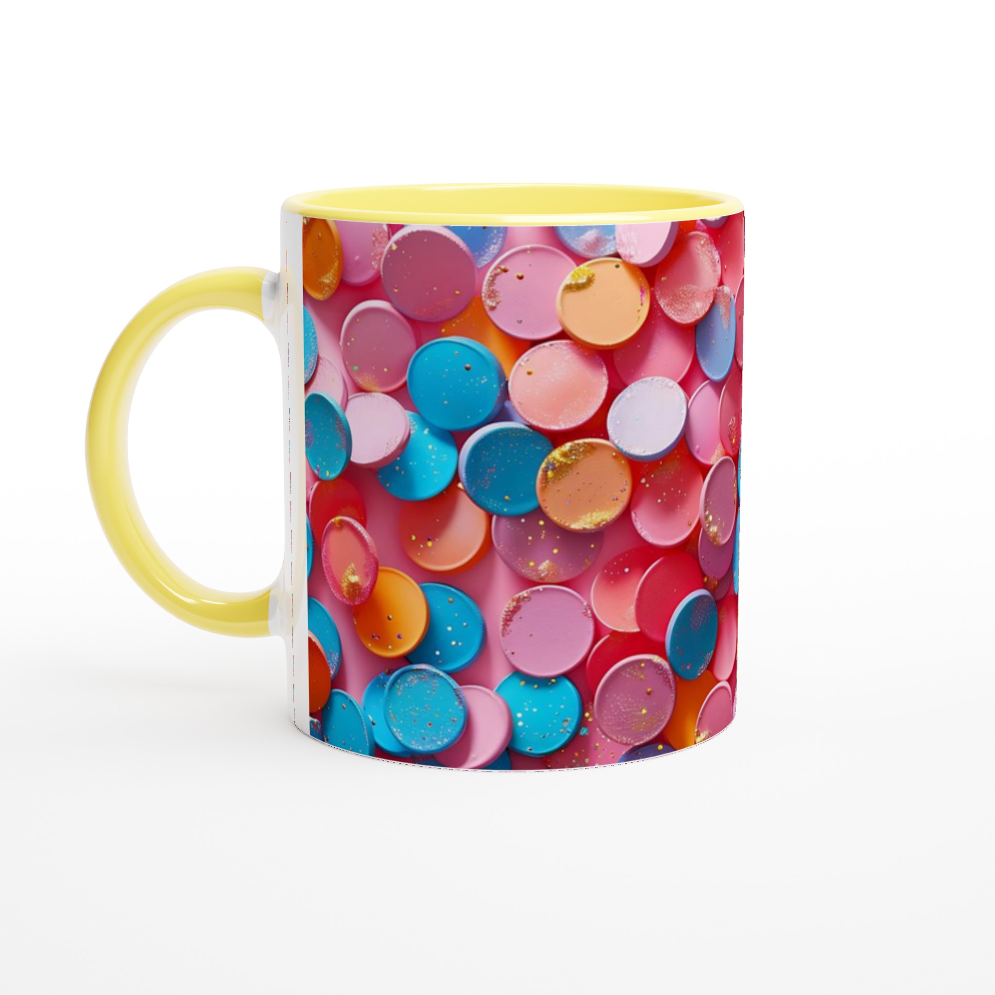 Färgglad 11oz Keramisk Mugg – Välj bland 7 Livfulla Nyanser för En Lekfull Kaffestund 3 660d60a9-70db-408a-a123-f02ea667e6bf