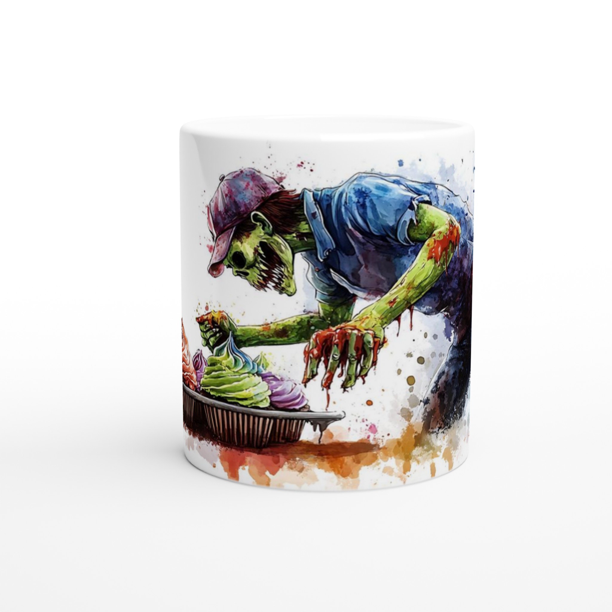 Zombie Cupcake Craze Keramikmugg - Skräckinjagande söt 11oz kaffemugg i ditt färgval! 8 66165cb5-2b9a-4192-8816-0b98f5f047ca