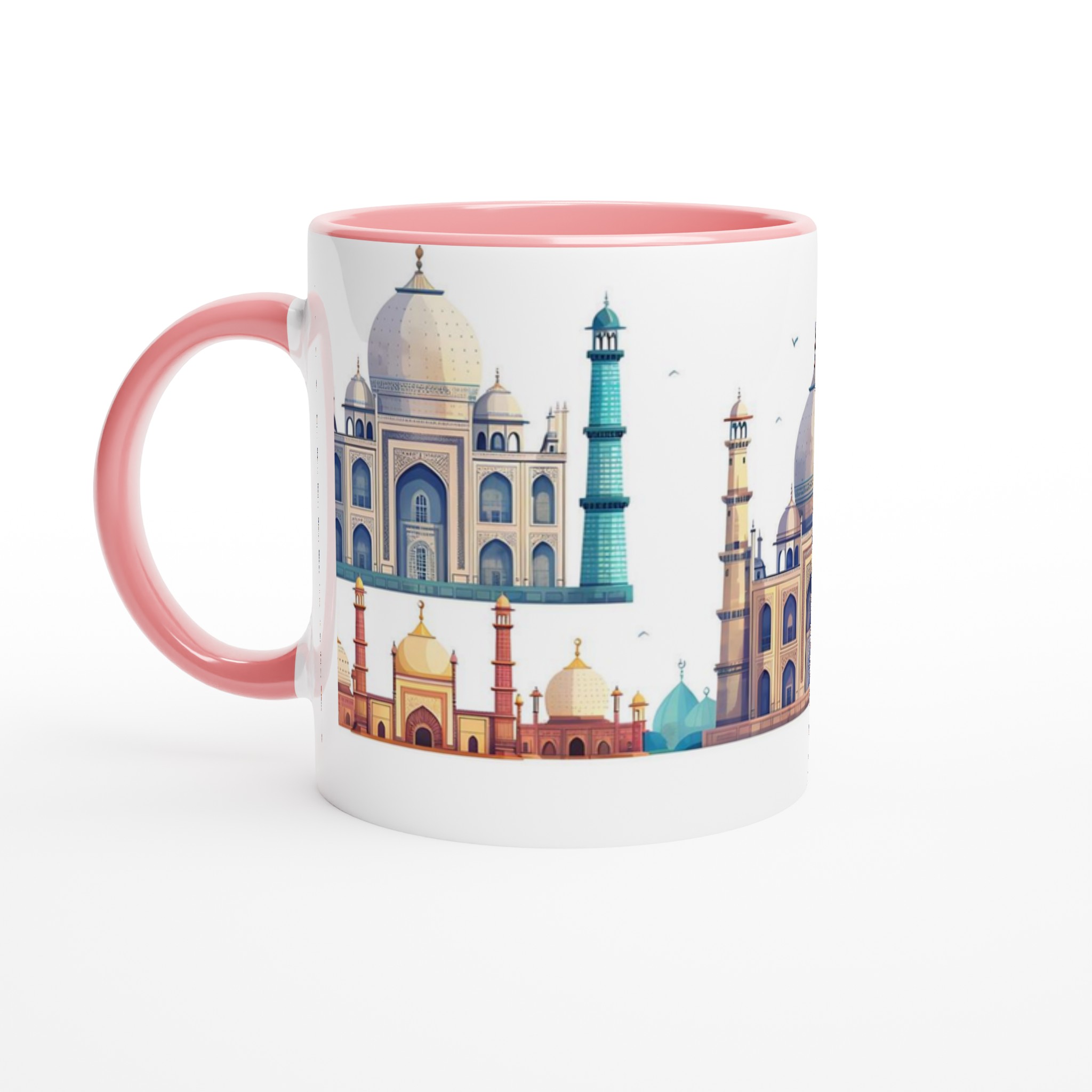 Historiska Tempel 11oz Keramisk Mugg - Välj bland 7 Färgstarka Nyanser 6 663187dc-6c0e-468c-ad22-0c981e48d89c