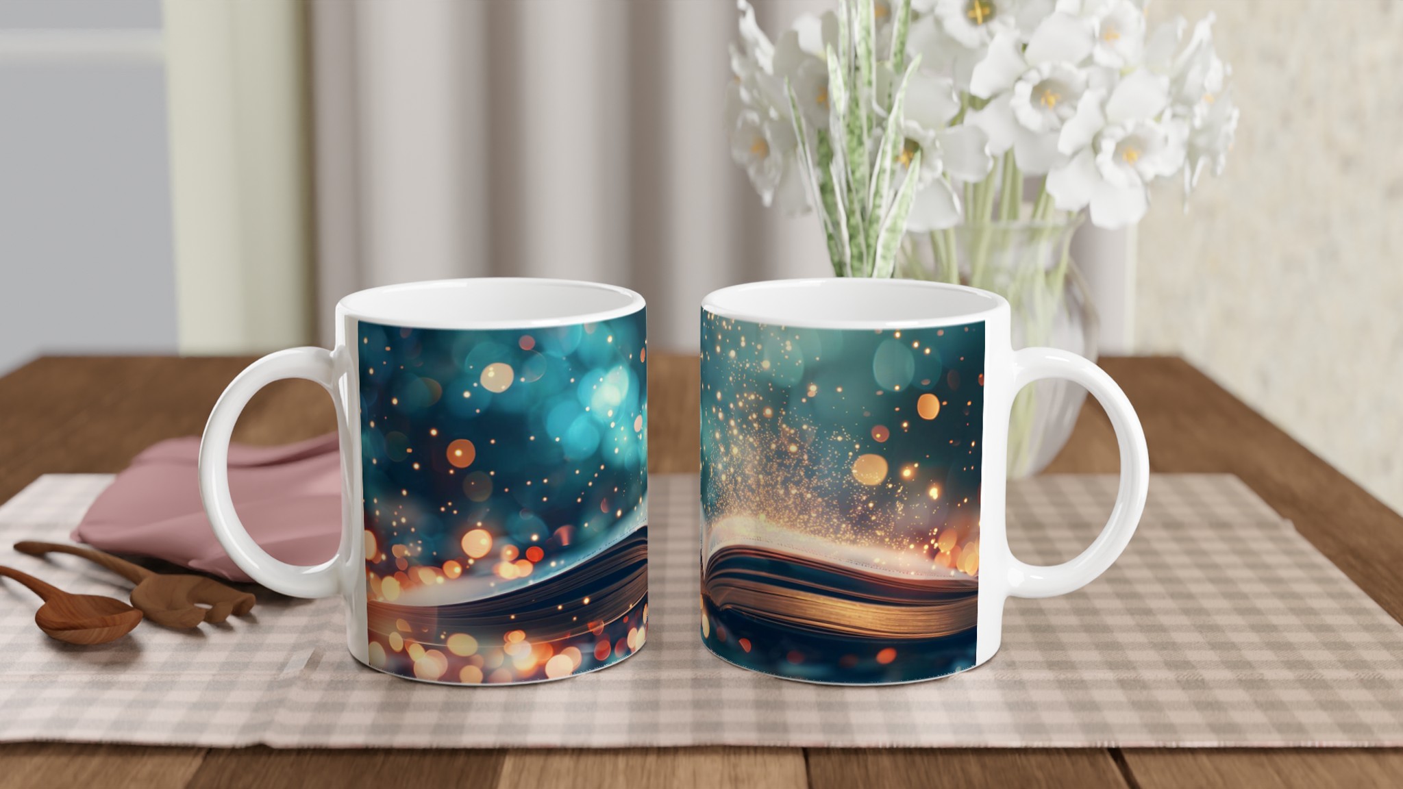 Magisk 11oz Keramisk Mugg – Låt Sagorna Komma till Liv med Glittrande Design, i Sju Levande Färger 10 6632a7a2-0813-49c9-85fc-b946781421c9