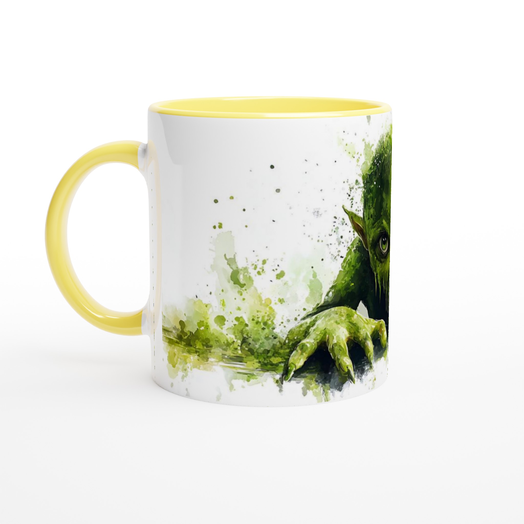 Sleazy Zombie Watercolor Mugg – 11oz Keramisk Mugg för Skräckfantaster – Välj Din Färg! 3 663c15ae-f5ee-4d22-a553-dad866756bd3