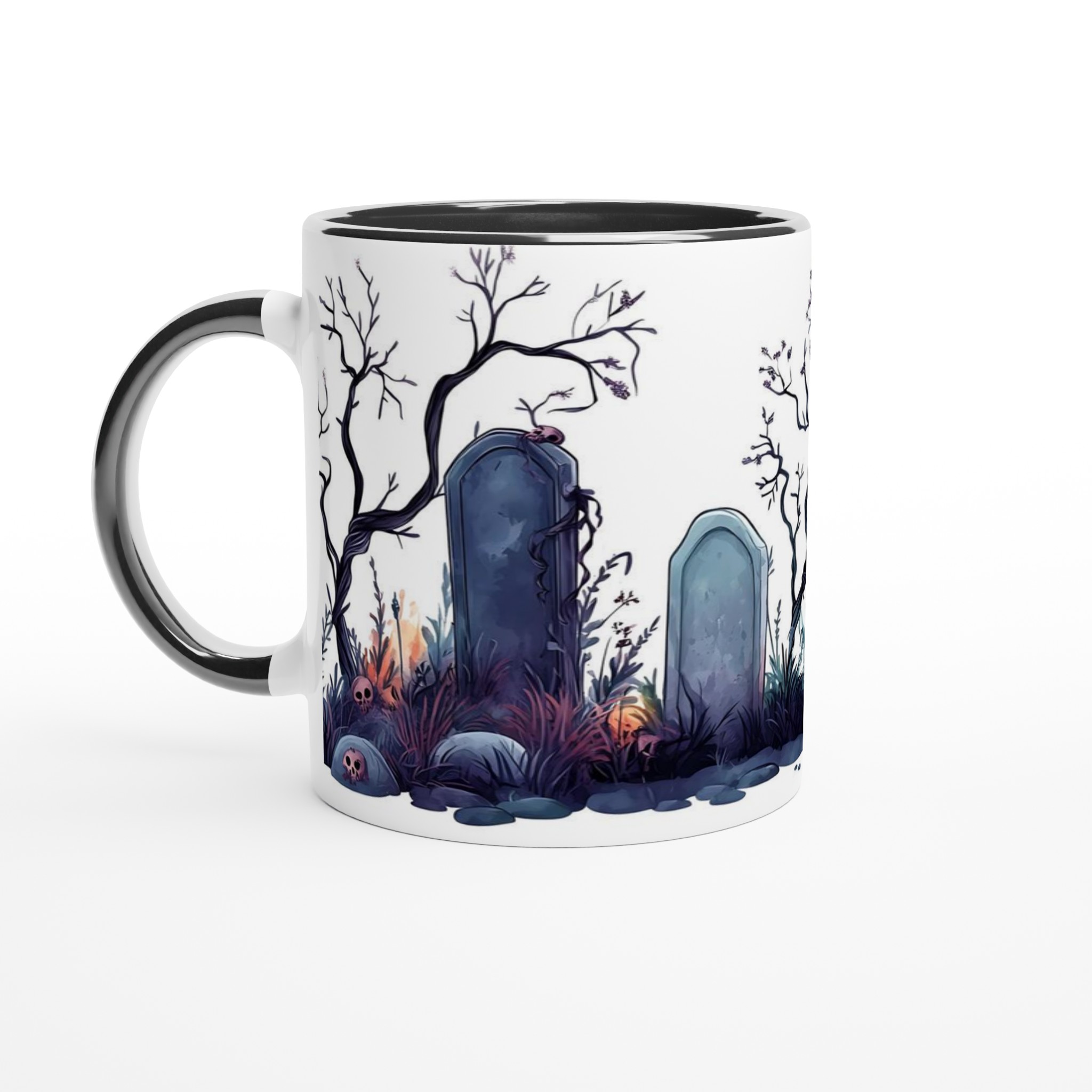 Mörk Romantisk Kyrkogårds Mugg – Spöklik Charm för Halloween & Gotisk Stil 4 668fd41d-55c4-44d8-b745-d355db497595